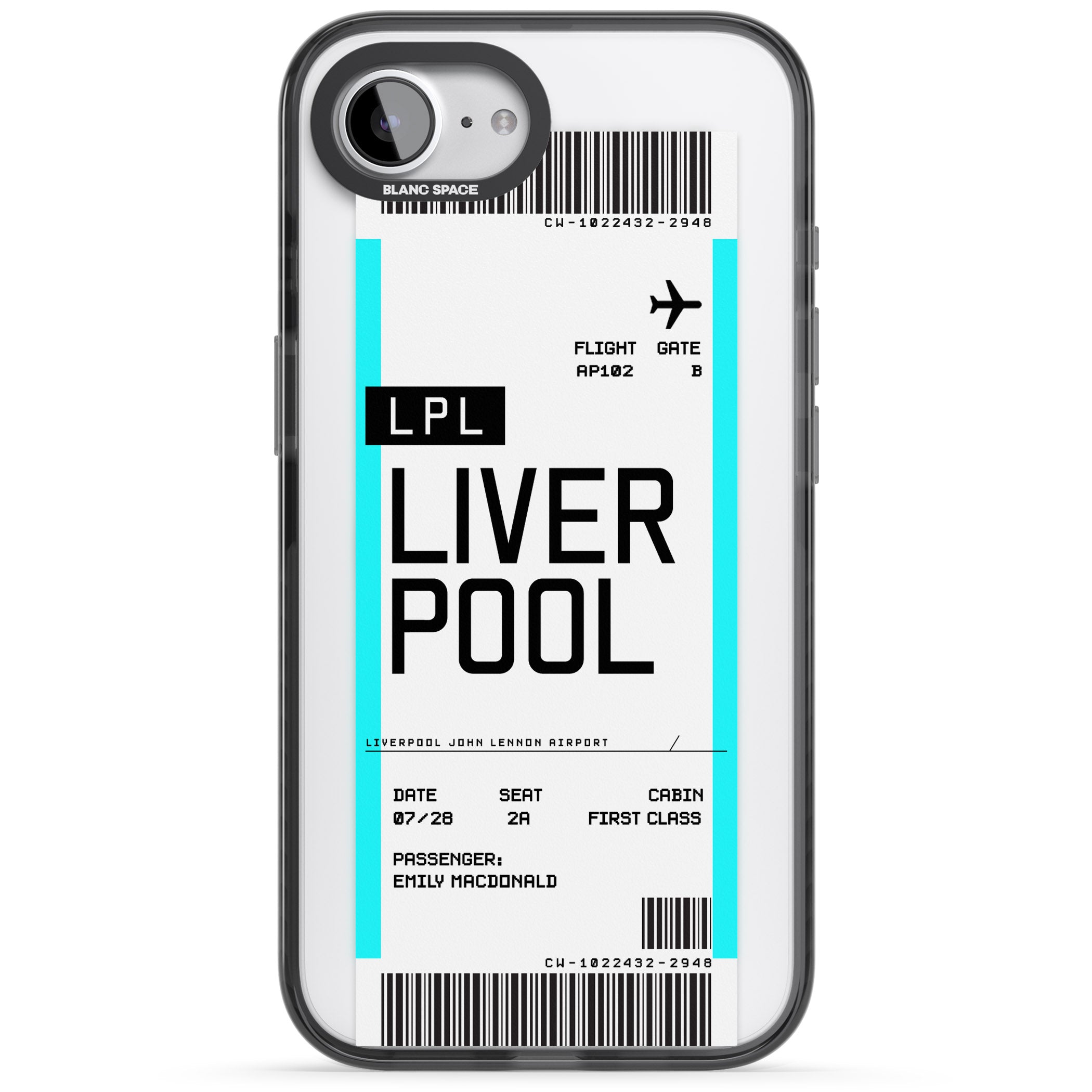 Personalised Liverpool Boarding Pass
