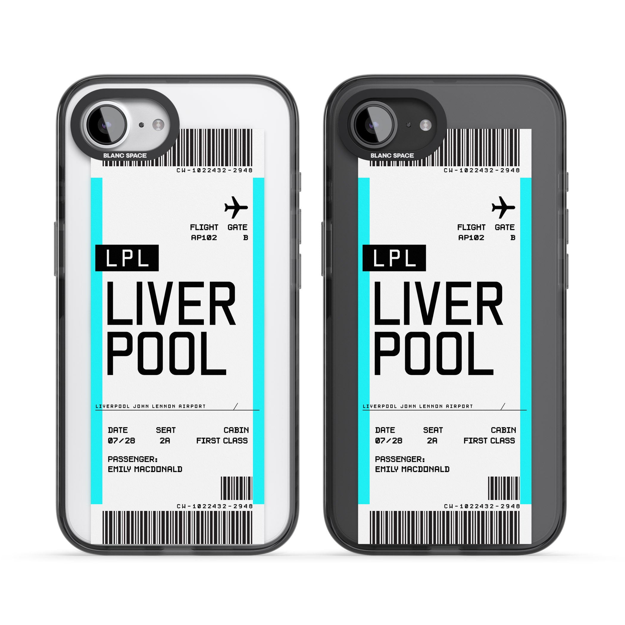 Personalised Liverpool Boarding Pass