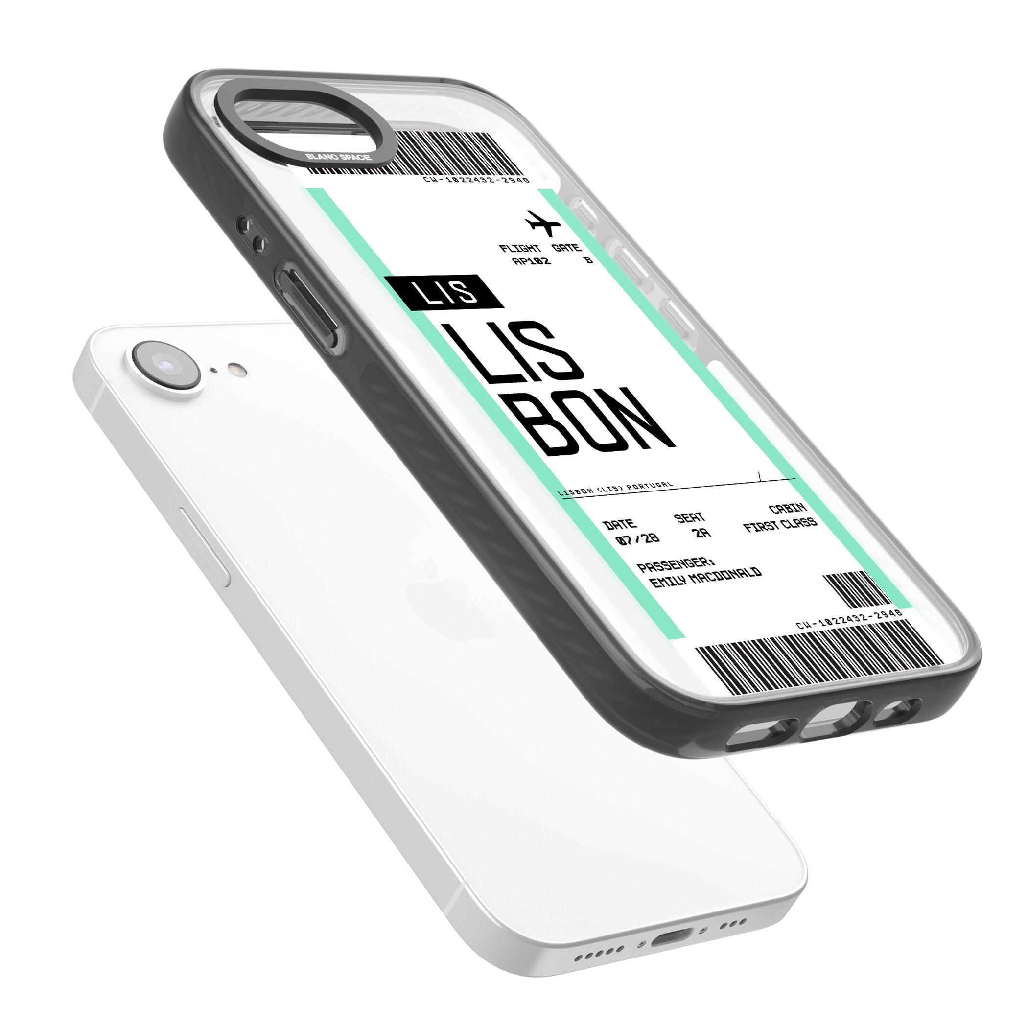 Personalised Lisbon Boarding Pass