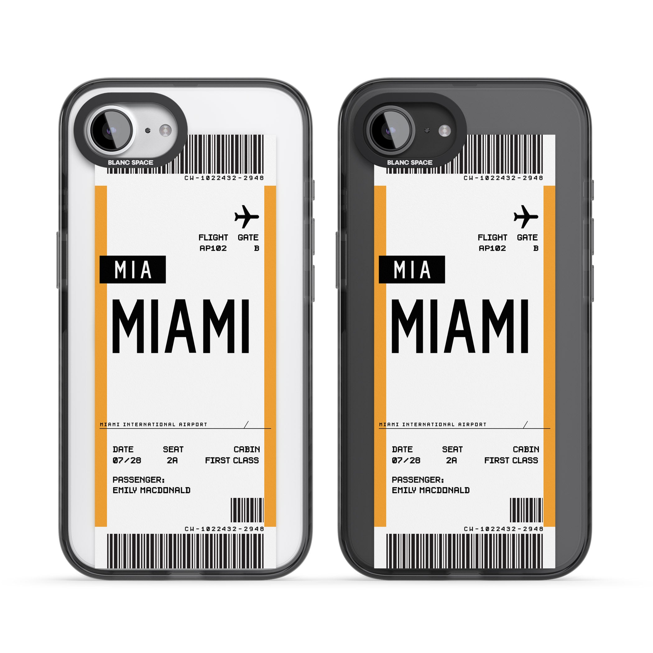 Personalised Miami Boarding Pass