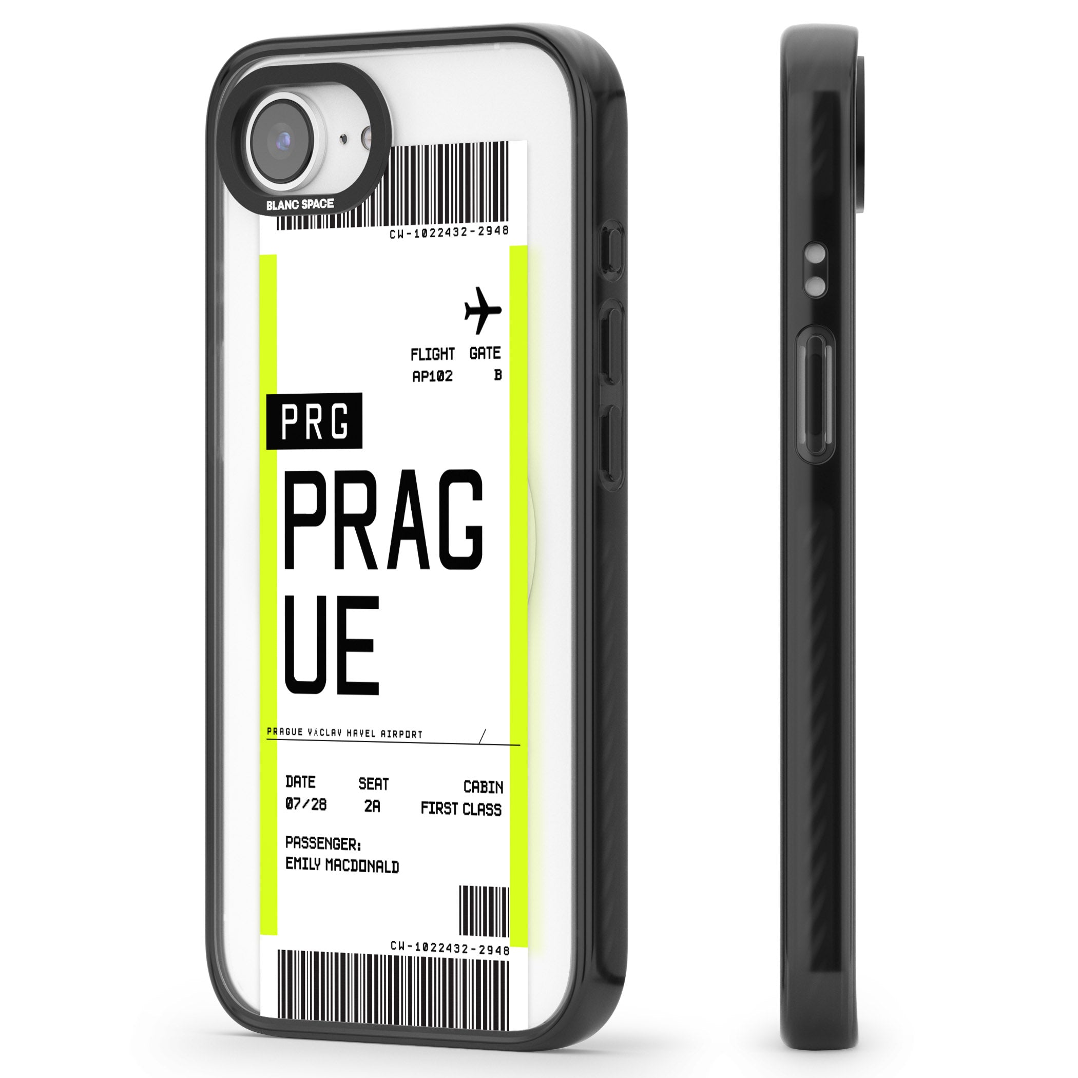 Personalised Prague Boarding Pass