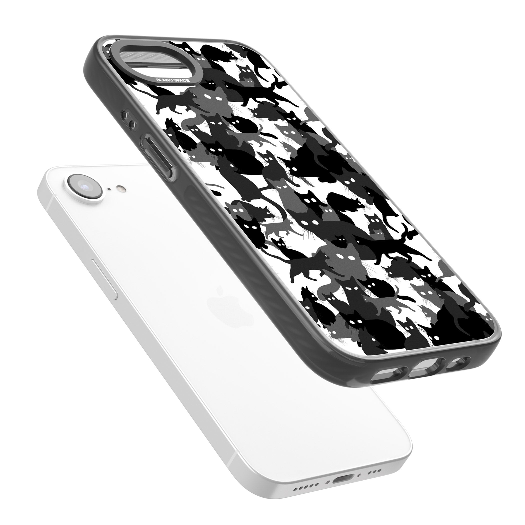 Black & White Cat Camouflage