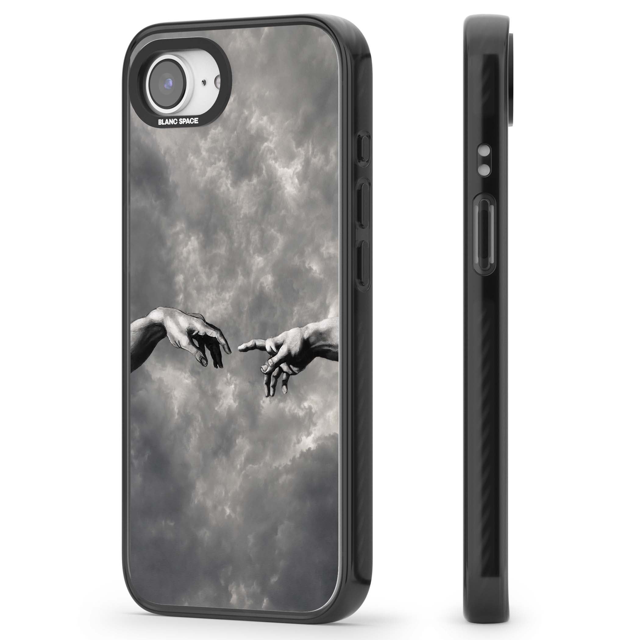 Creation art iPhone case | Black Impact Magsafe case for iPhone 16e, iPhone 17e