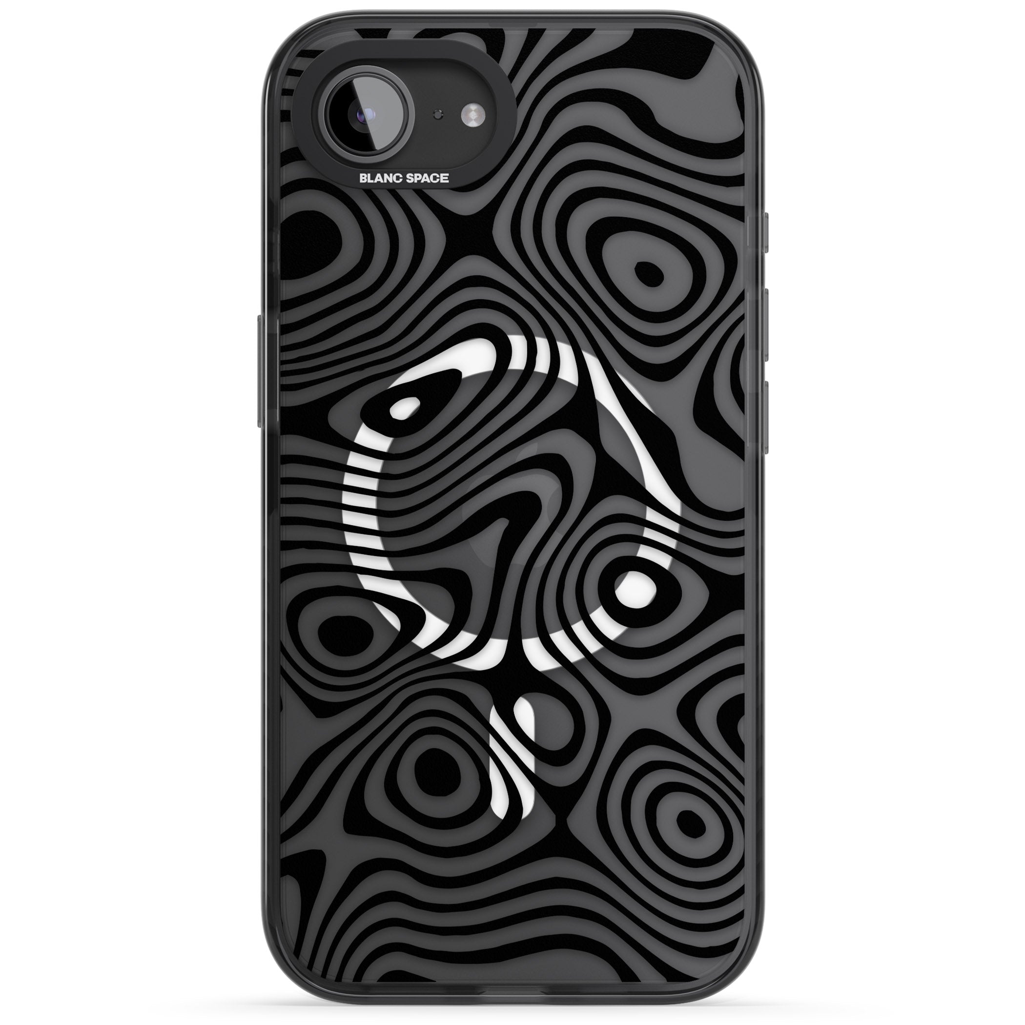 Dark Topographic Map