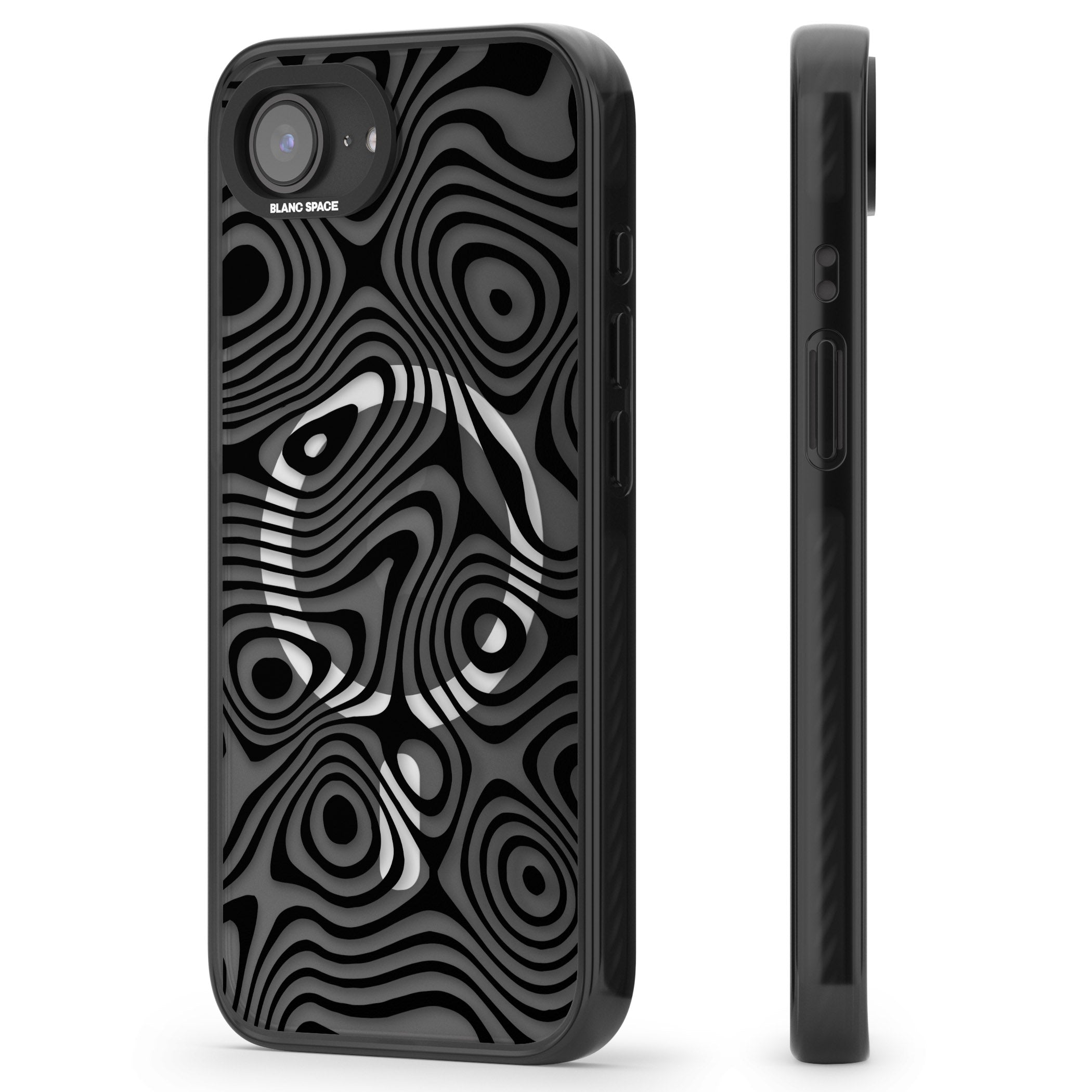 Dark Topographic Map