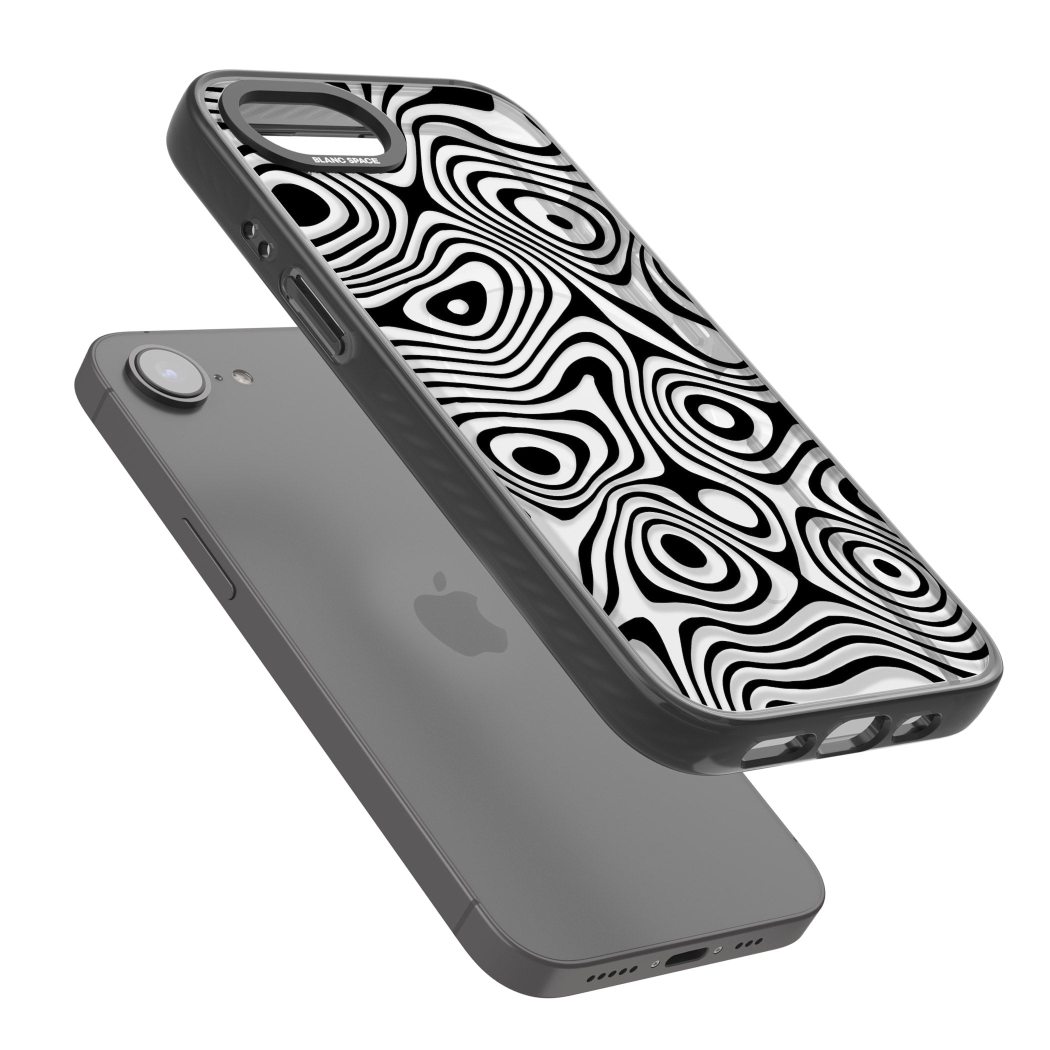 Dark Topographic Map