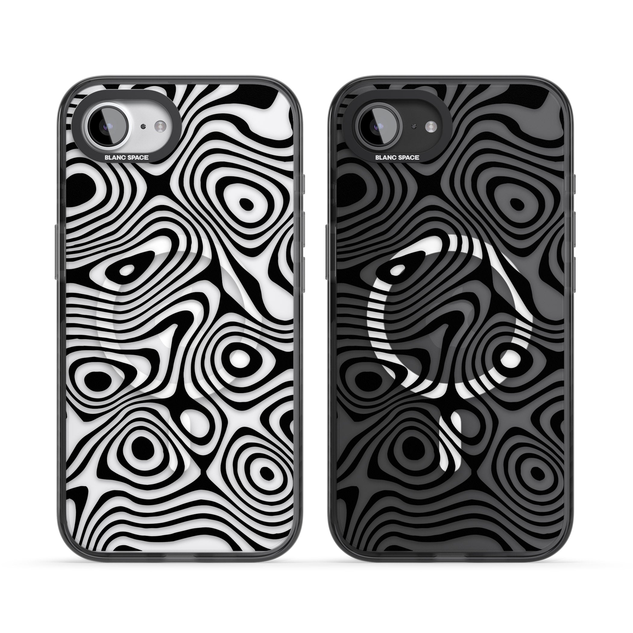 Dark Topographic Map