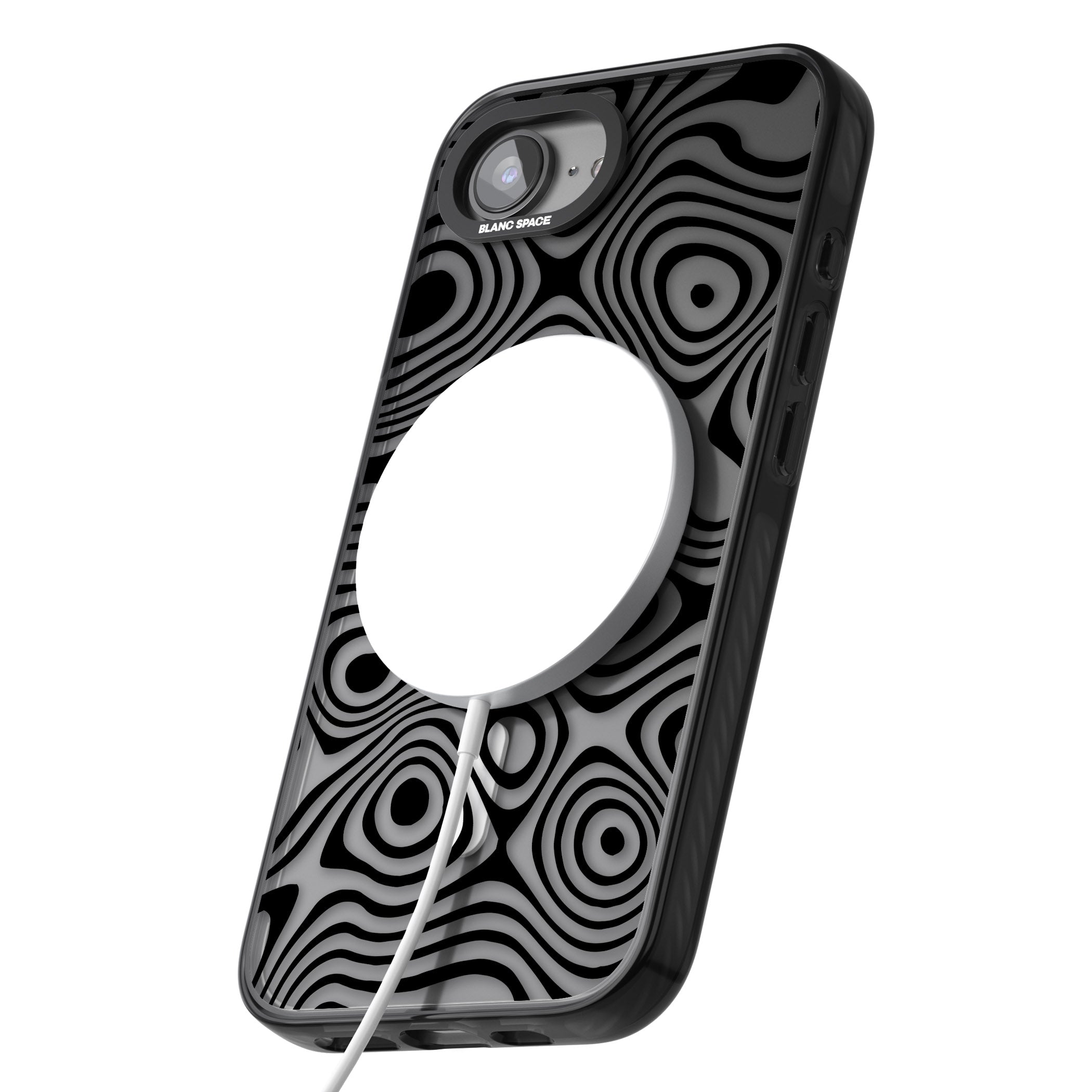 Dark Topographic Map