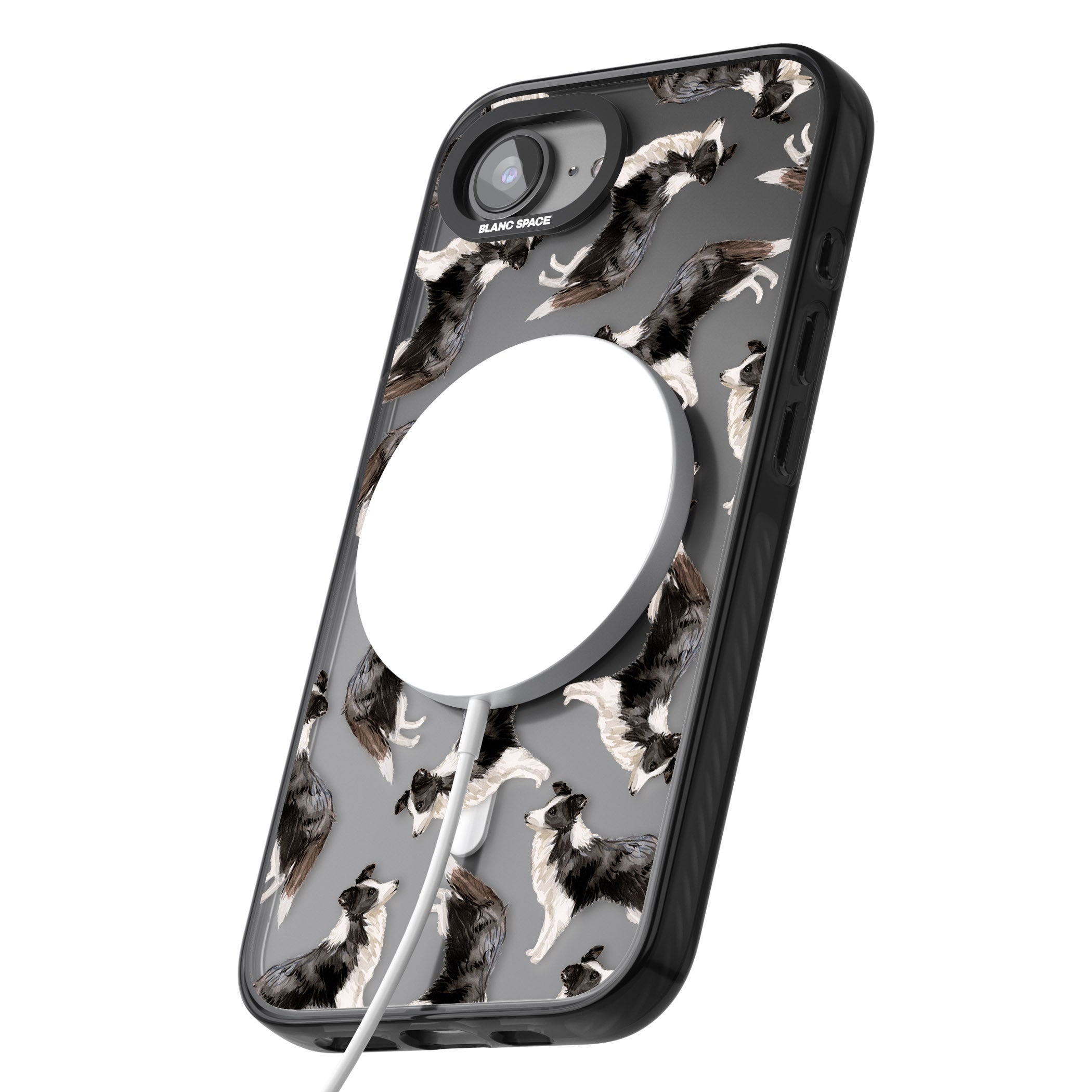 Border Collie Pattern Watercolour