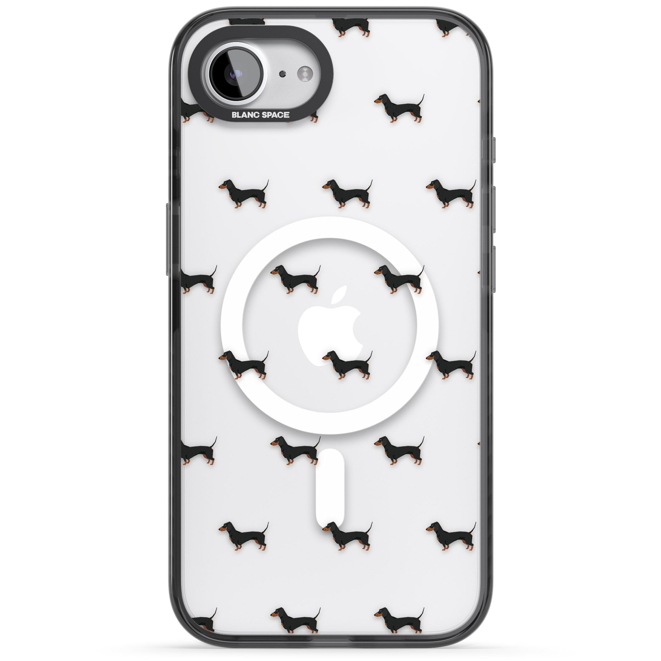 Dachshund Pattern Clear
