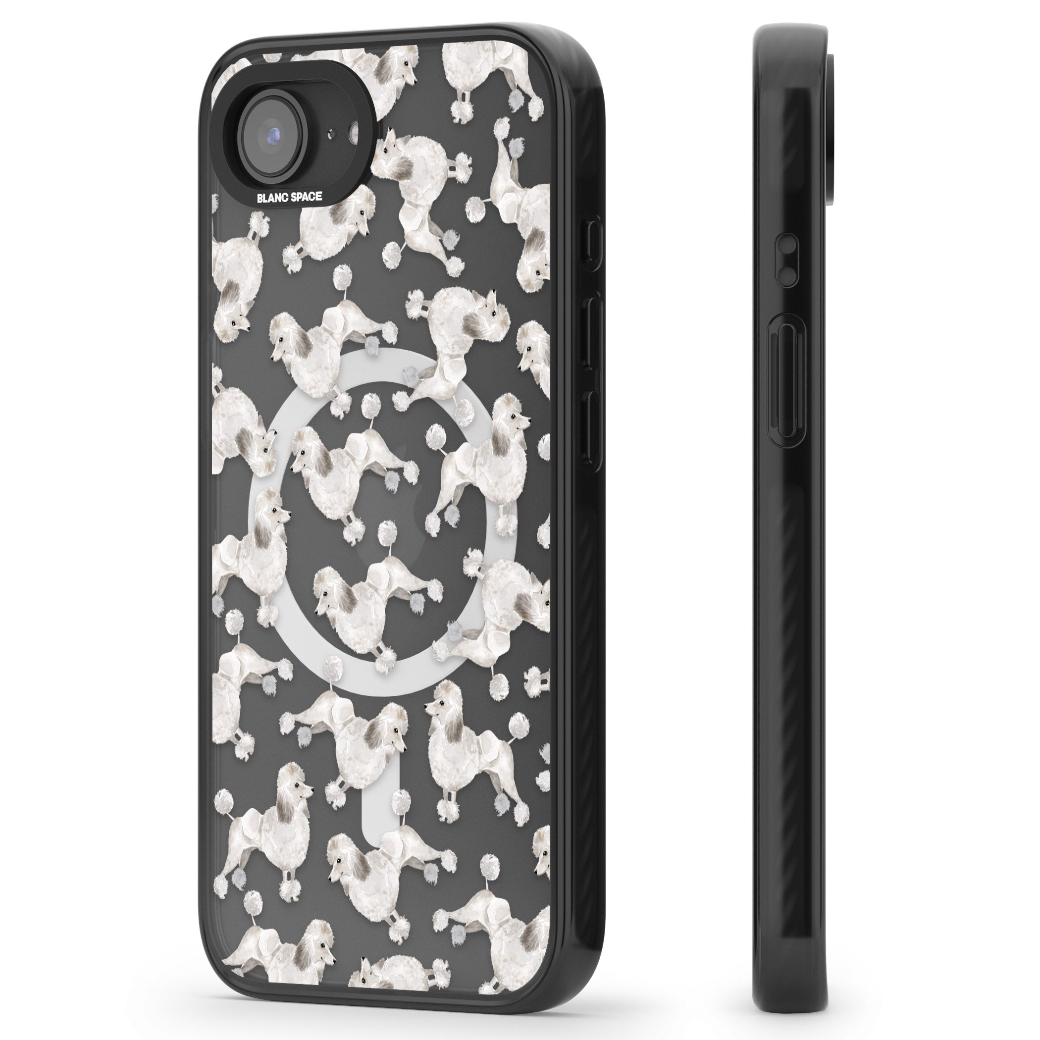 Poodle Watercolor Pattern