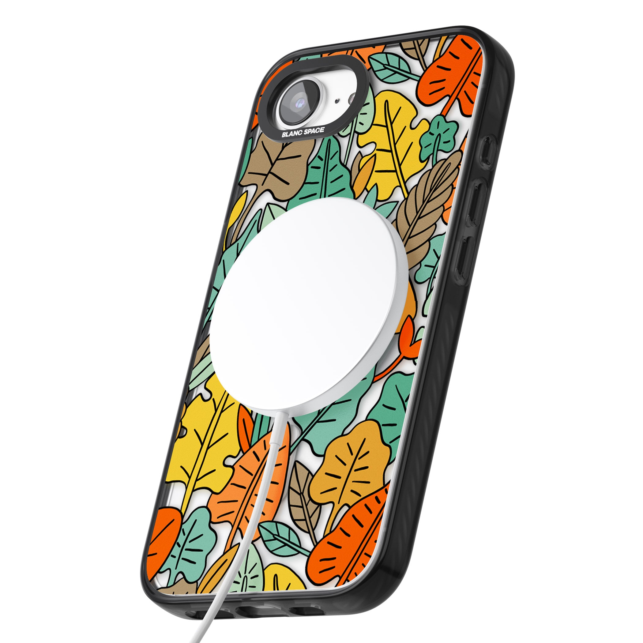 Pastel Toned Autumn Leaves