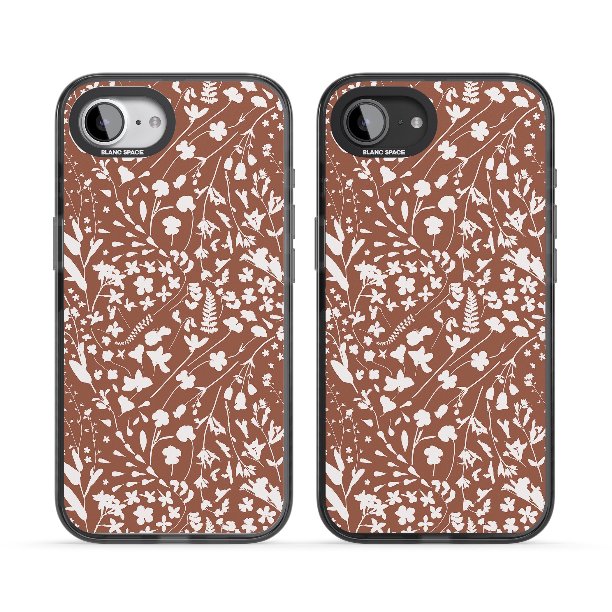 Wildflower Cluster On Terracotta