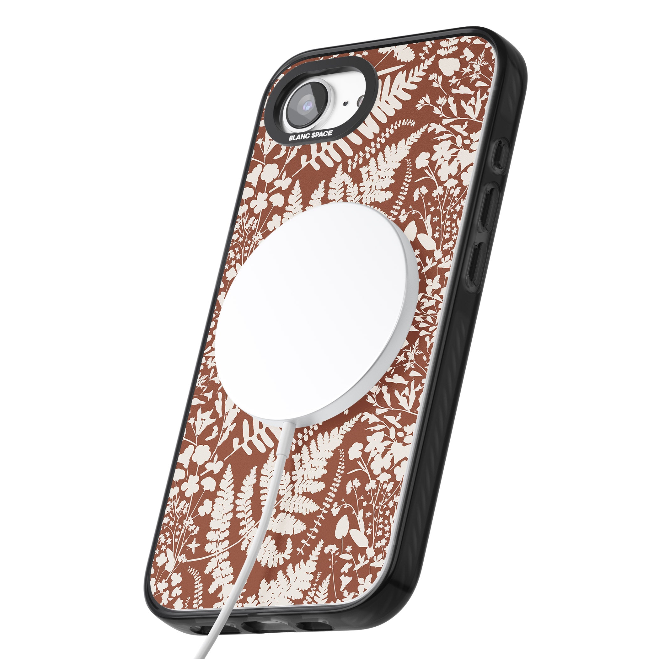 Wildflowers And Ferns On Terracotta