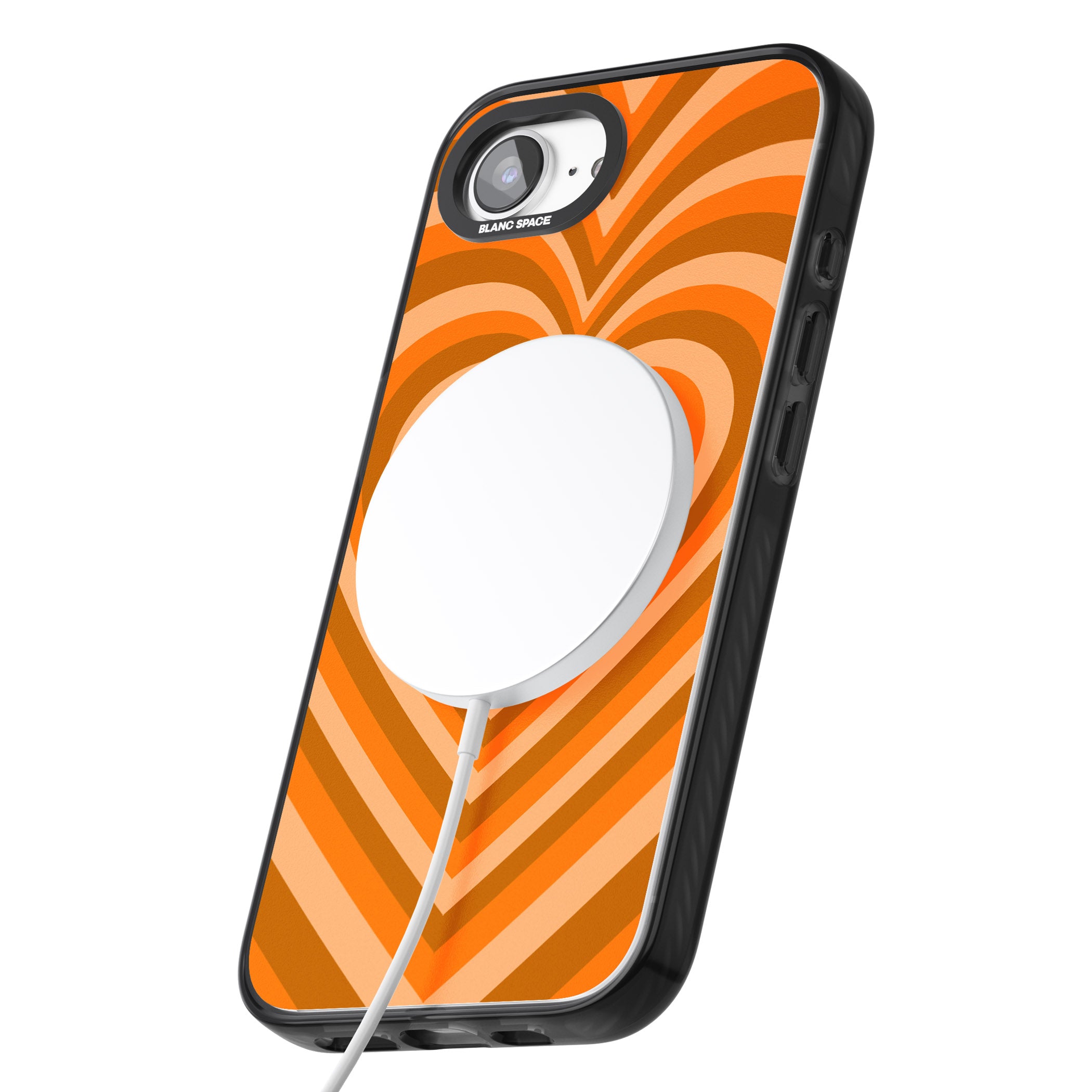 Orange Heart Illusion