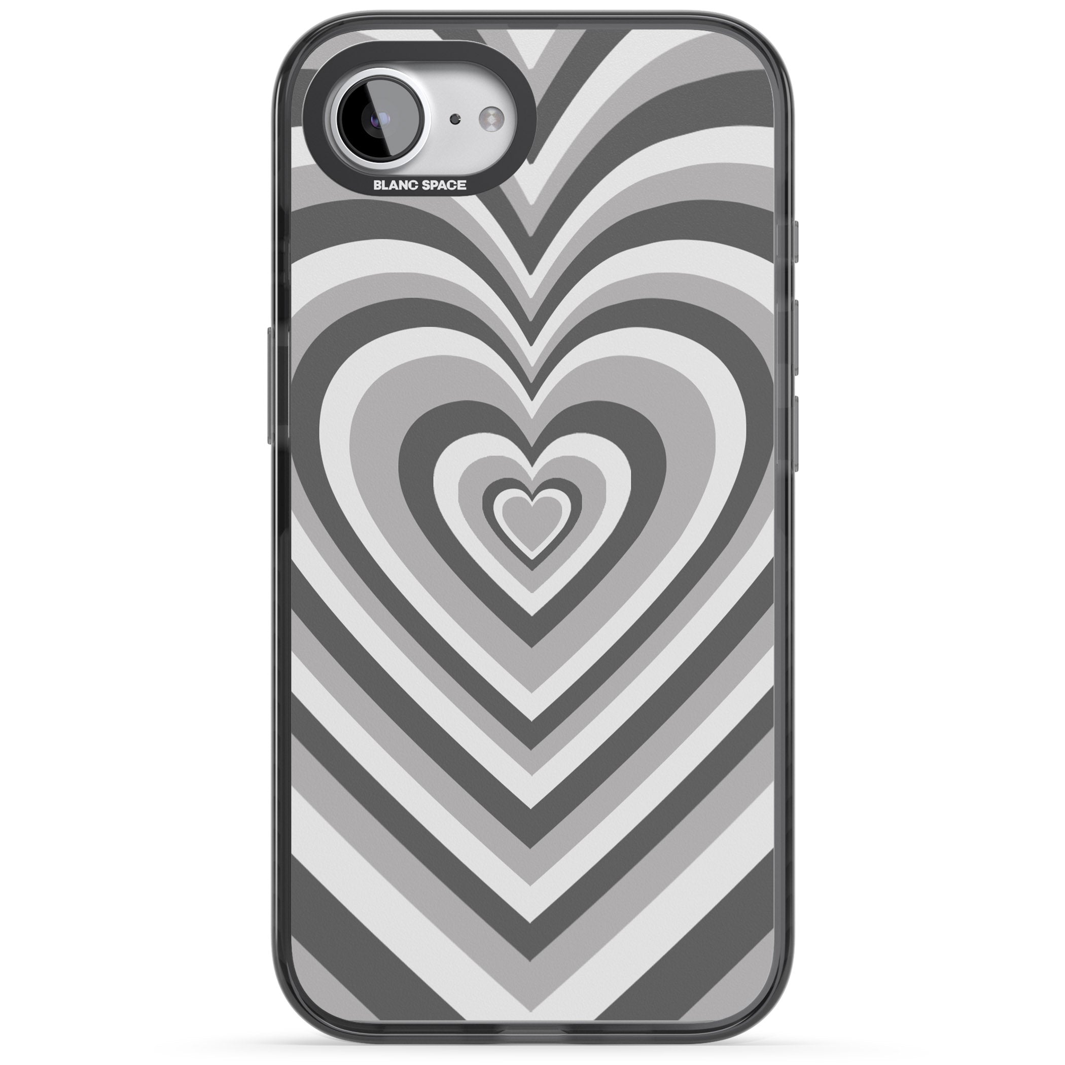 Monochrome Heart Illusion