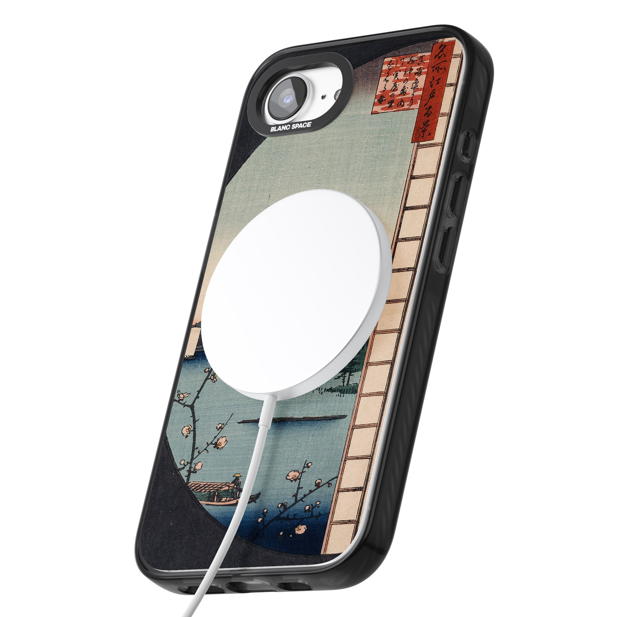 Vintage Japanese Illustrations Lake At Sunset