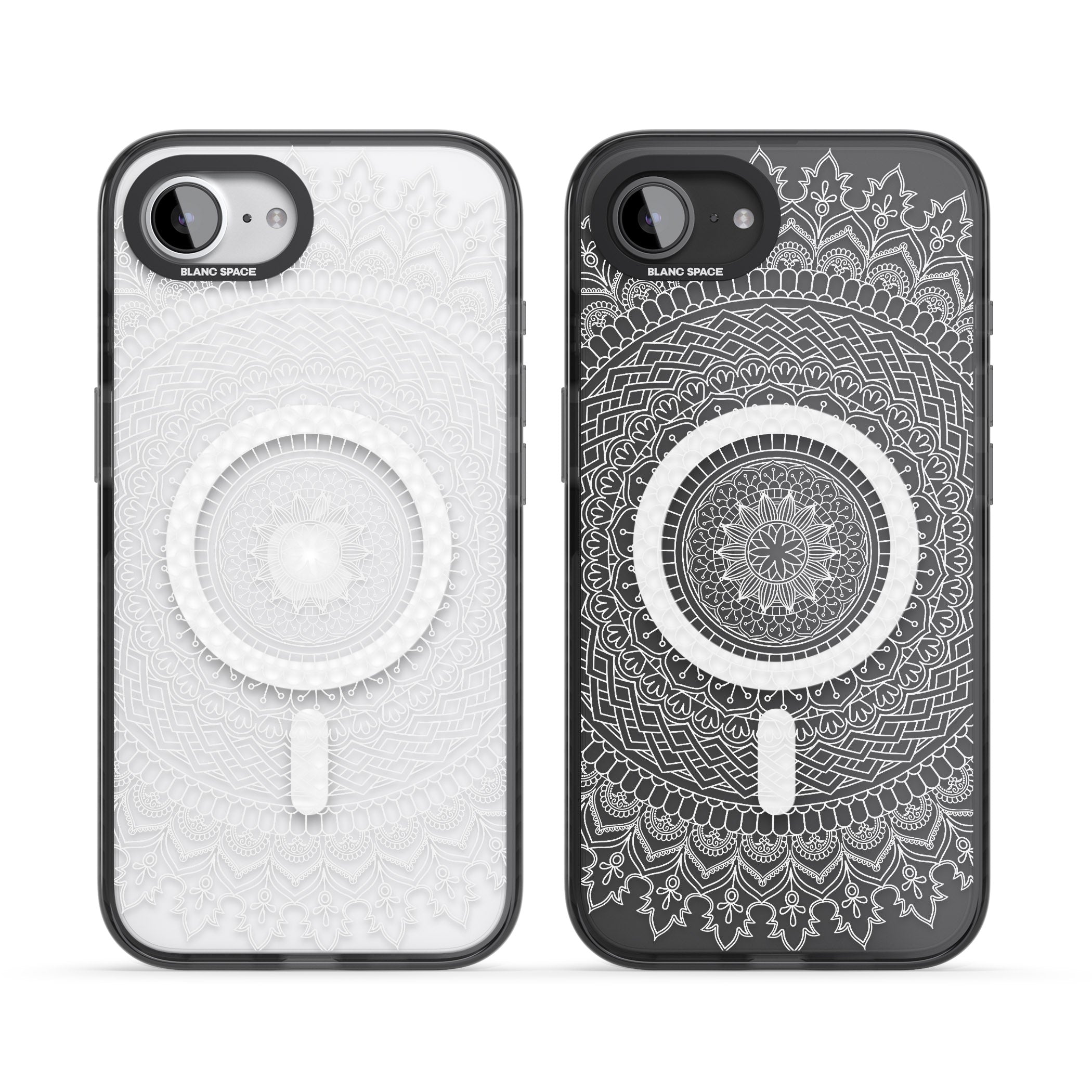 Intricate White Mandala