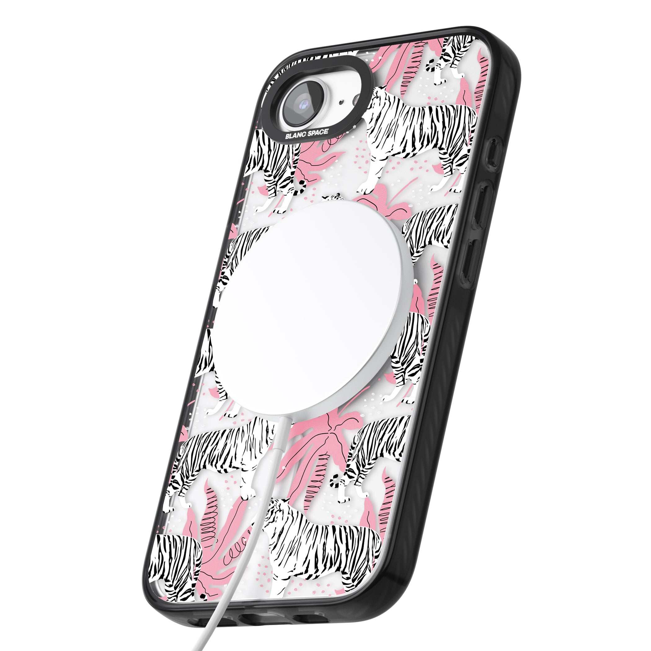 Pink & White Tropical Tigers
