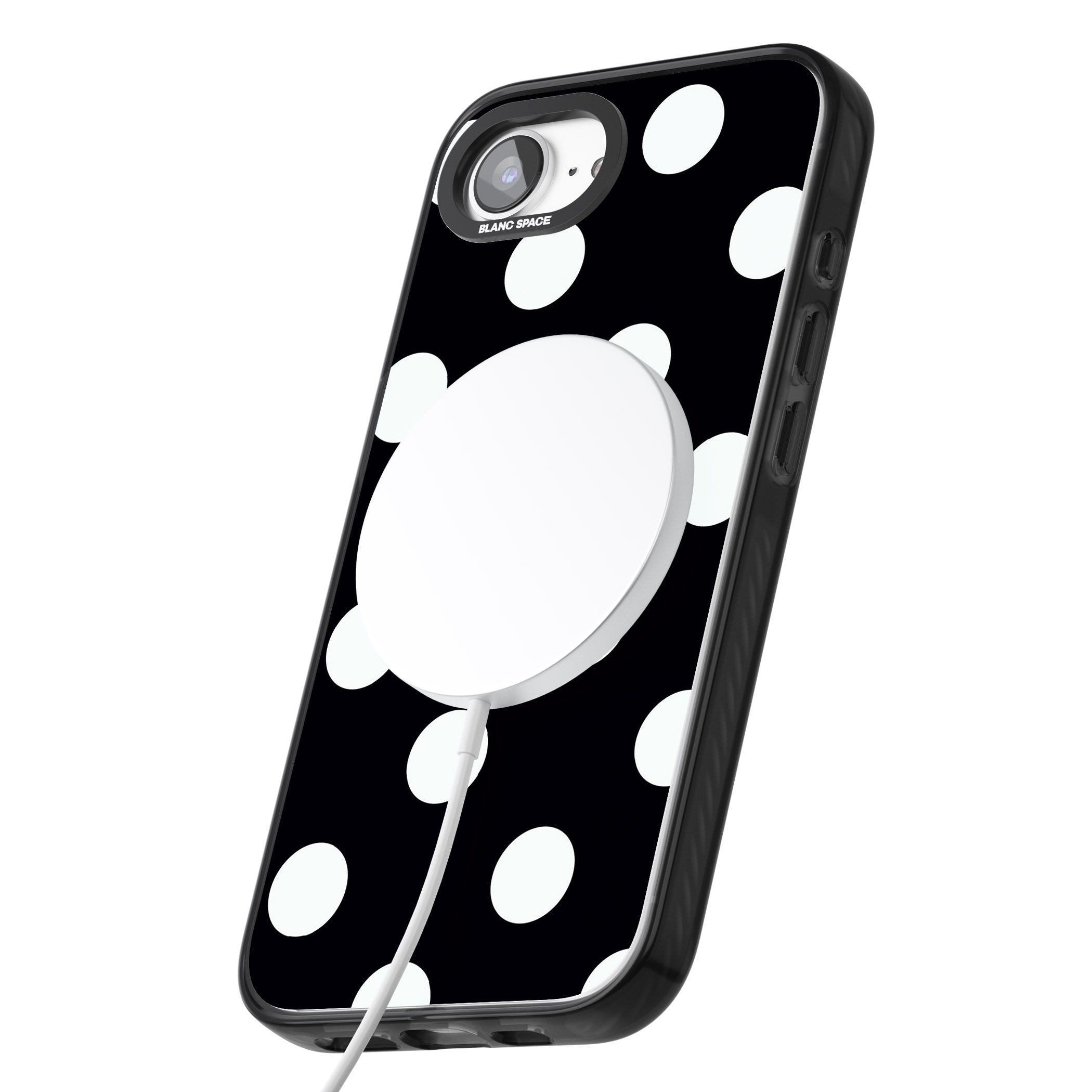 Chic Black Polka Dot