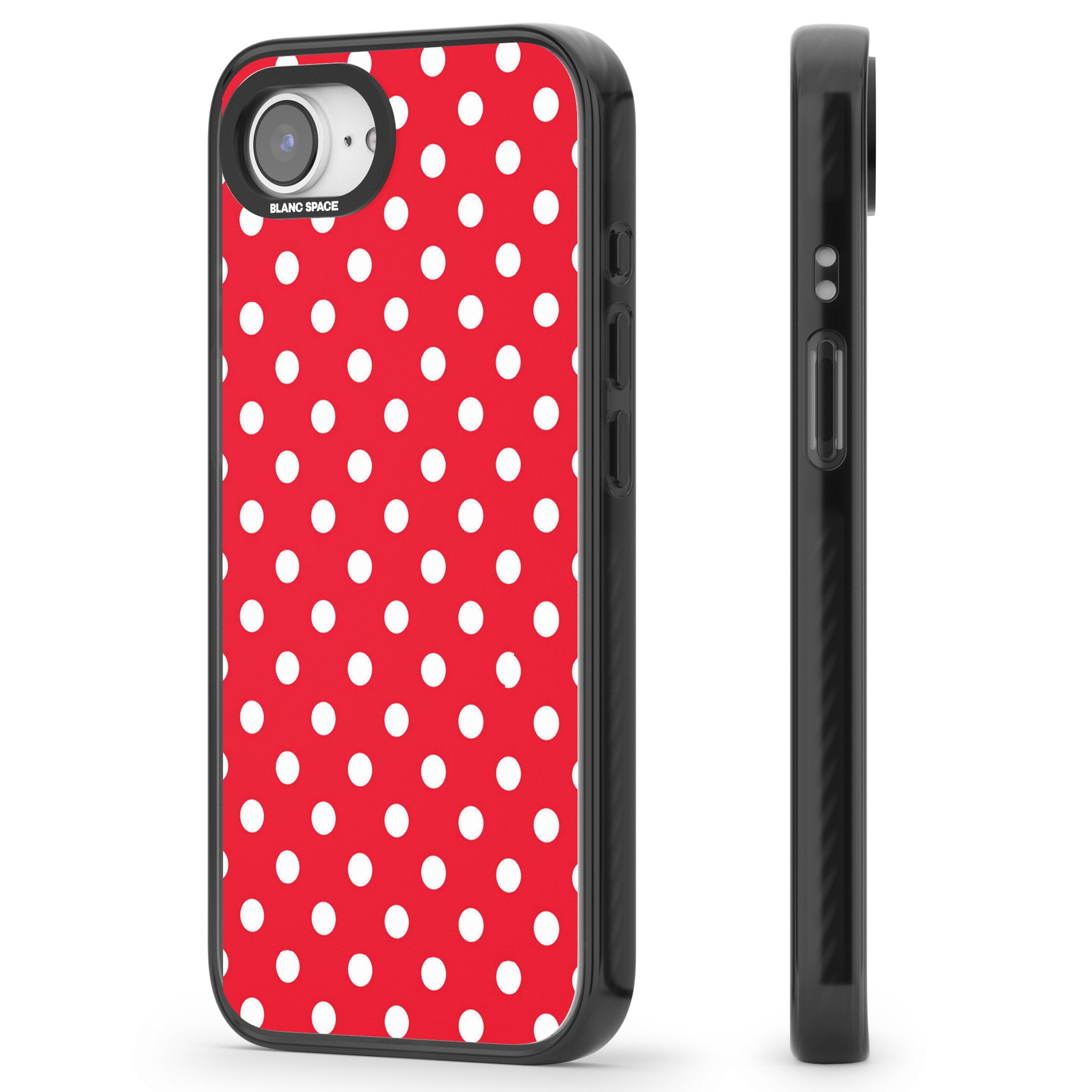 Designer Lava Red Polka Dot