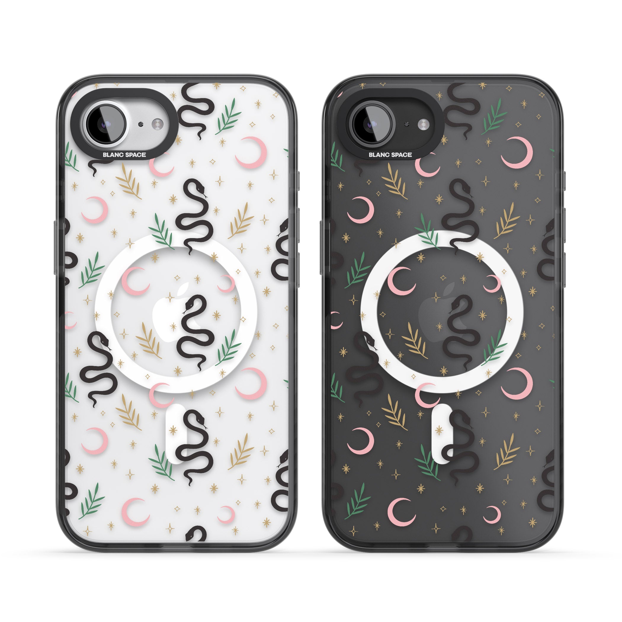 Snake & Moon Pattern