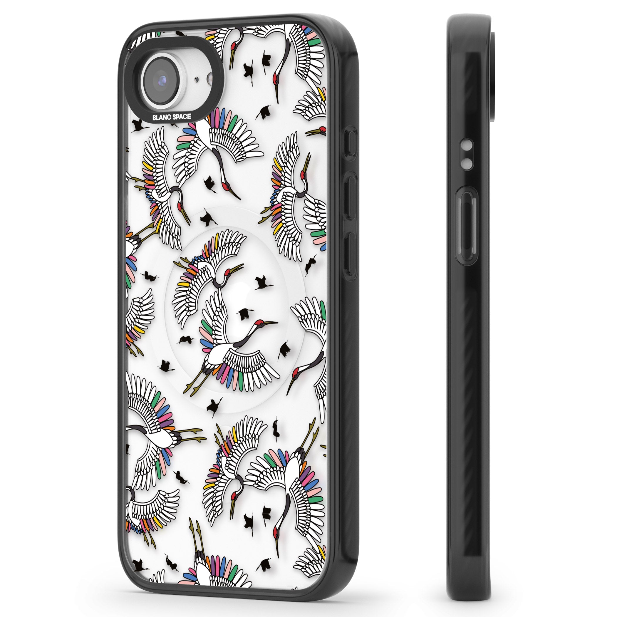 Colourful Crane Pattern