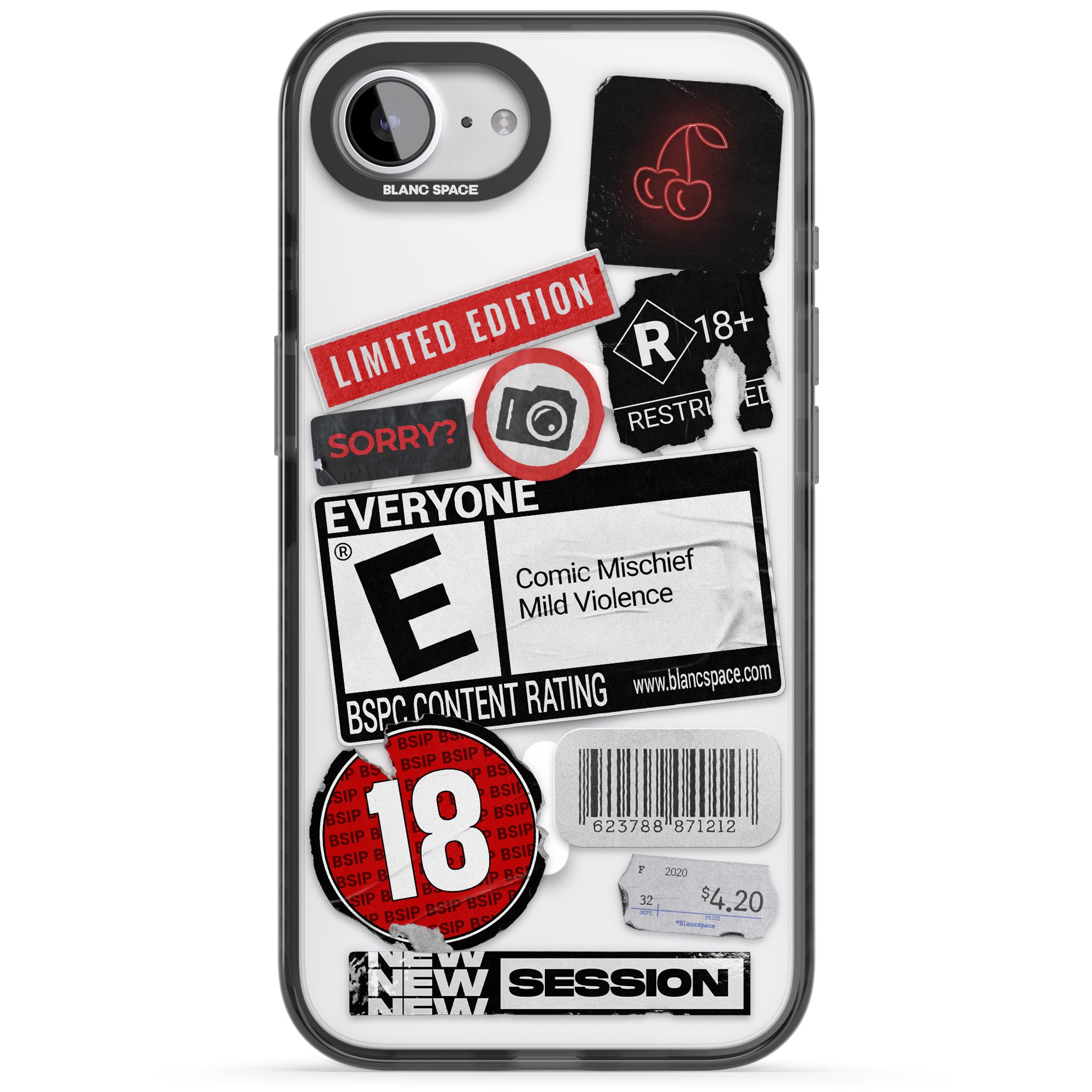 Rated 18+ Sticker Mix