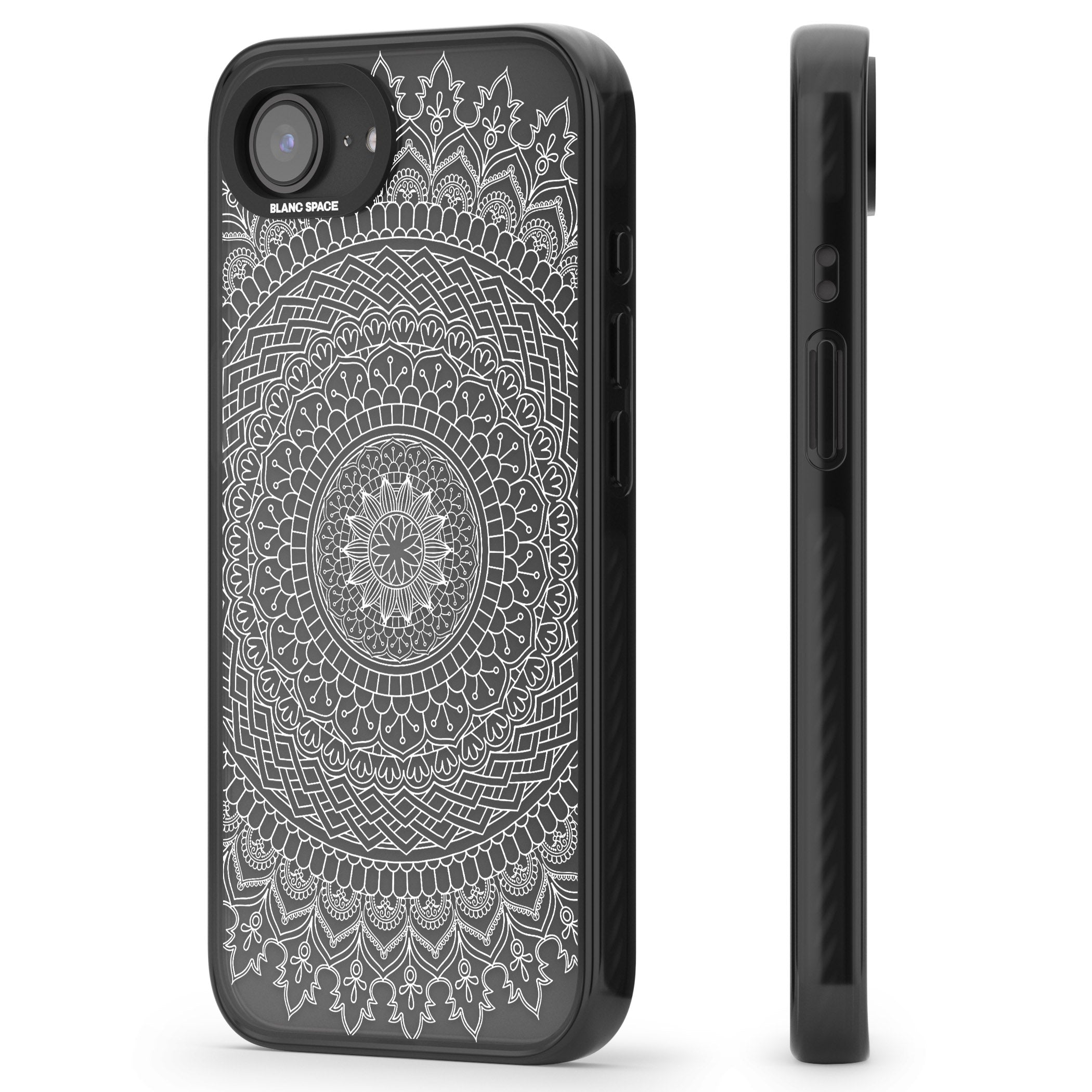 Intricate White Mandala