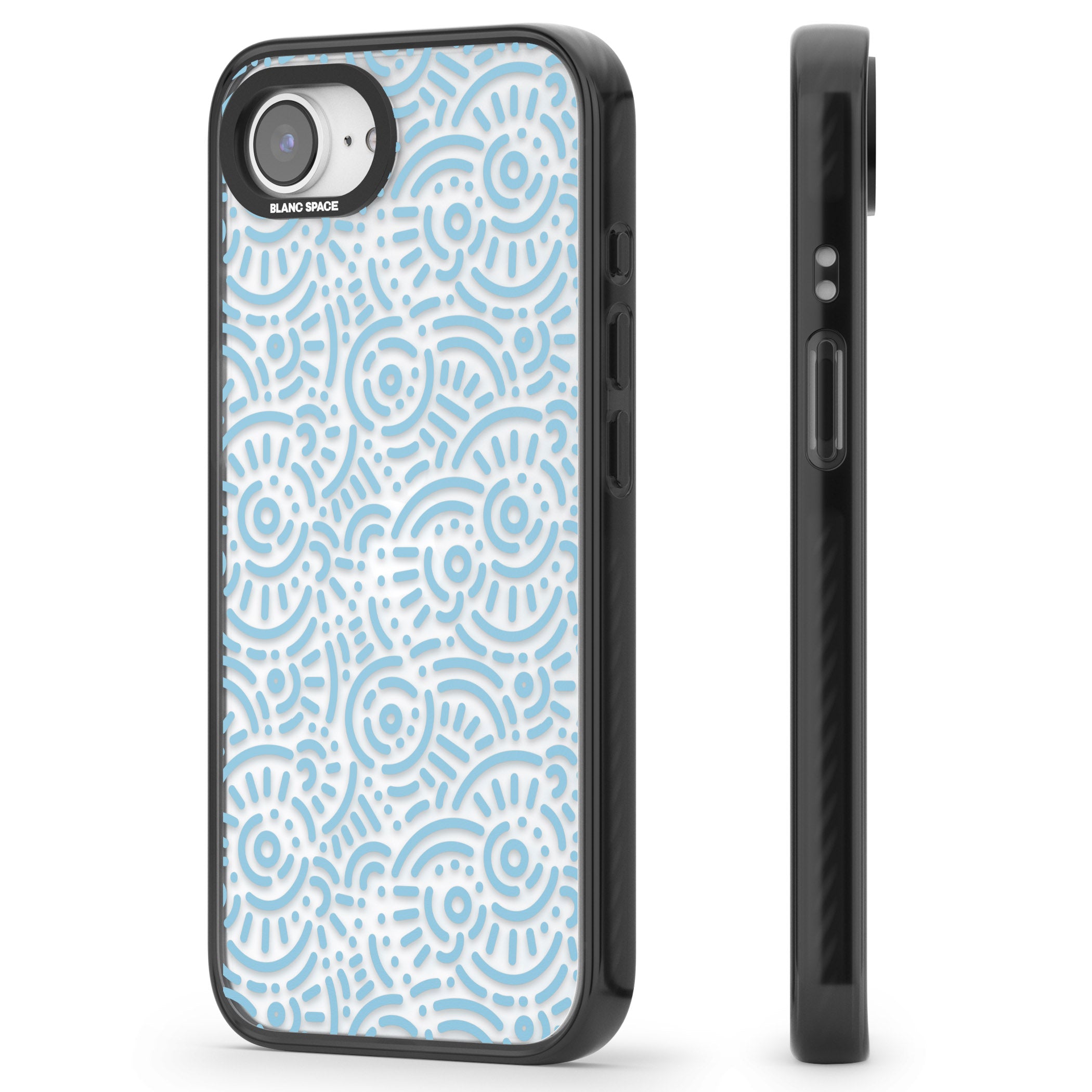 Light Blue Retro Pattern