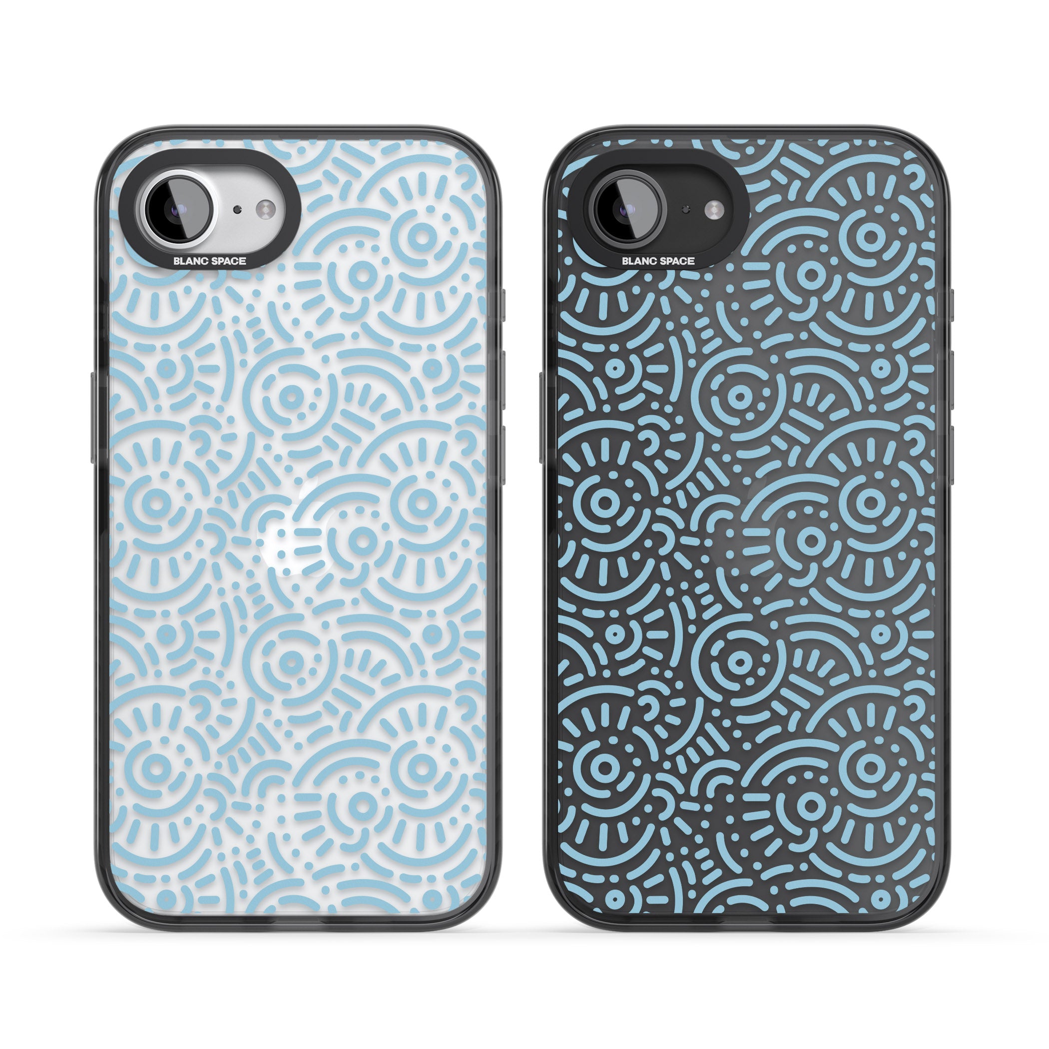 Light Blue Retro Pattern