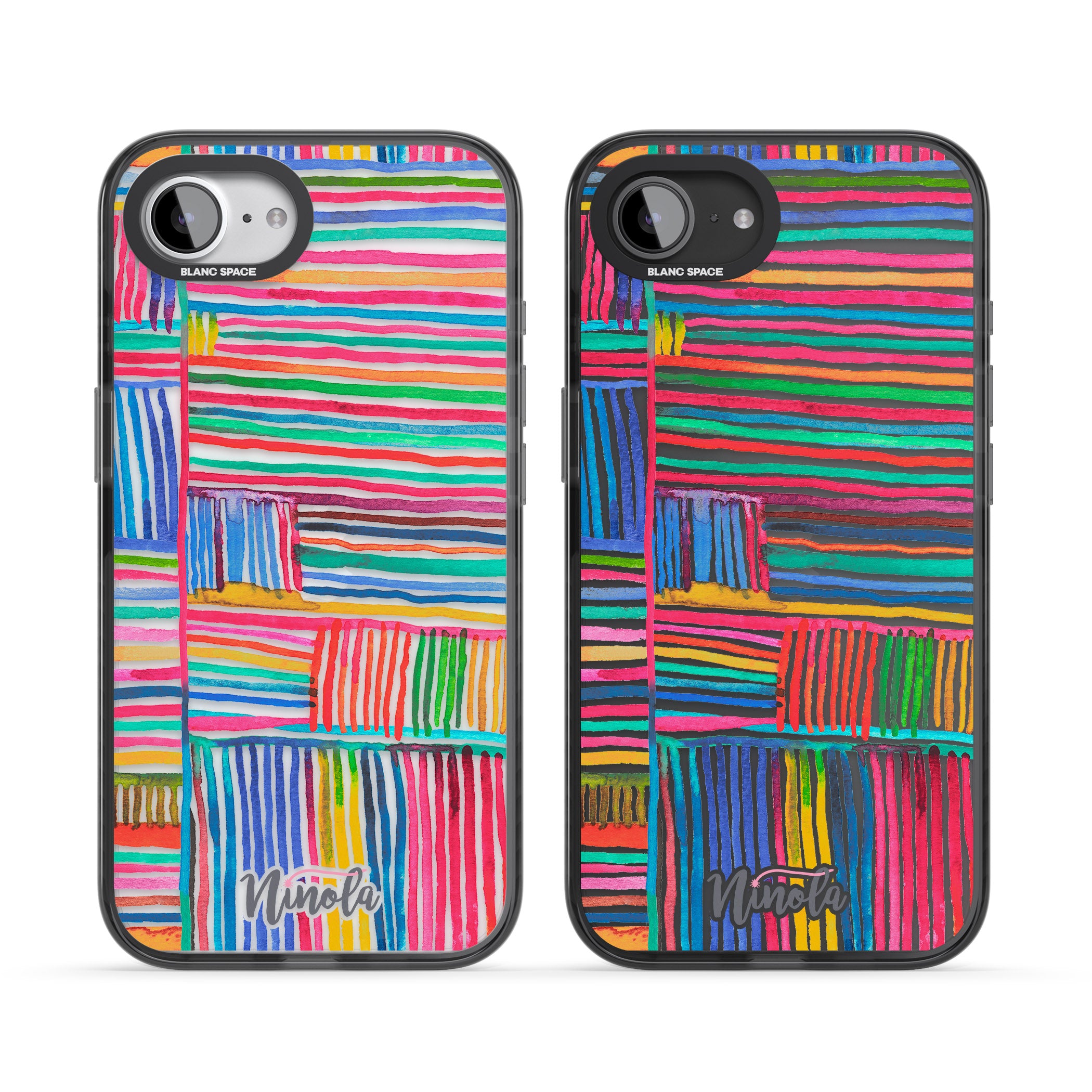 Vibrant Watercolor Lines