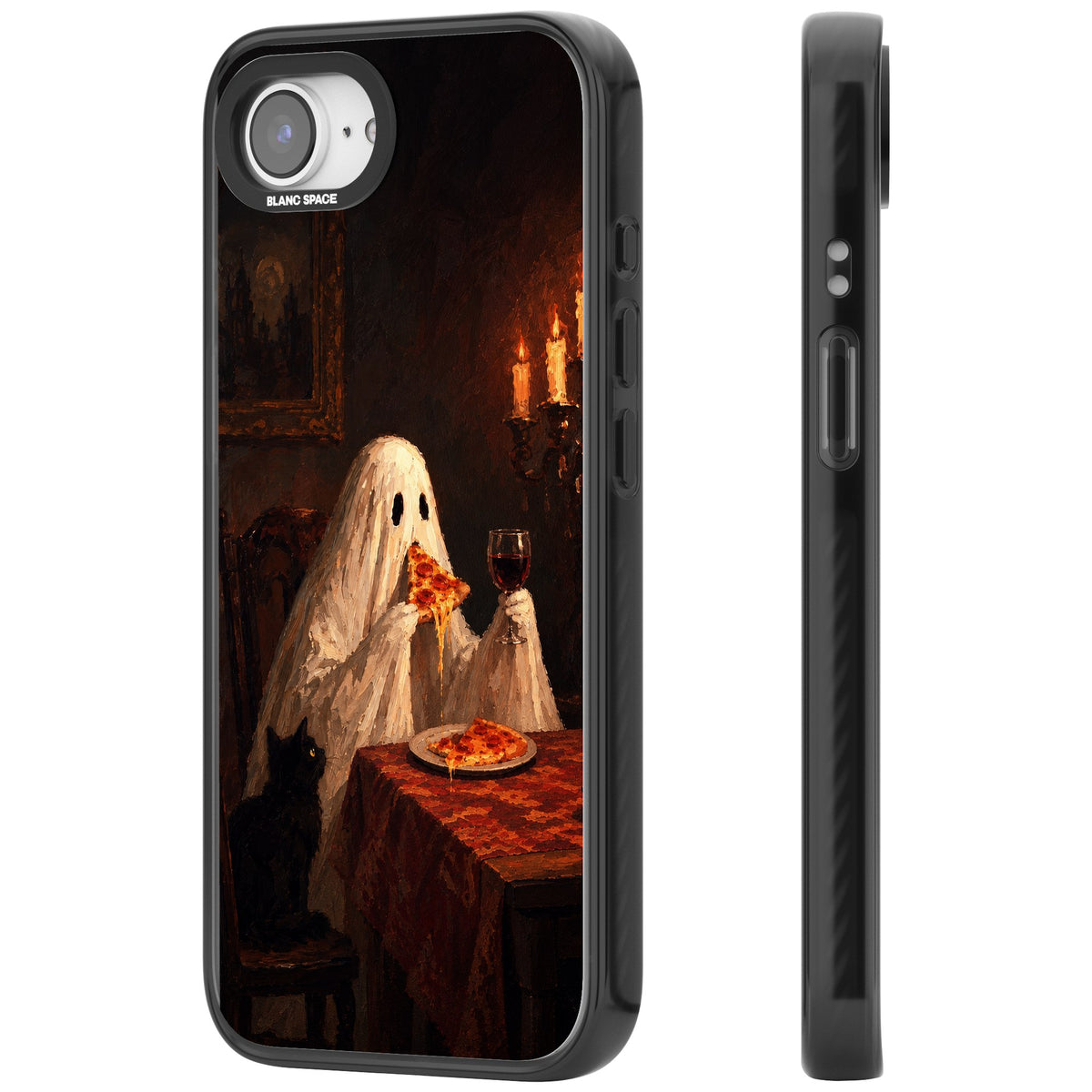 Lonely Night In iPhone 16e / iPhone 17e Impact Black Phone Case side