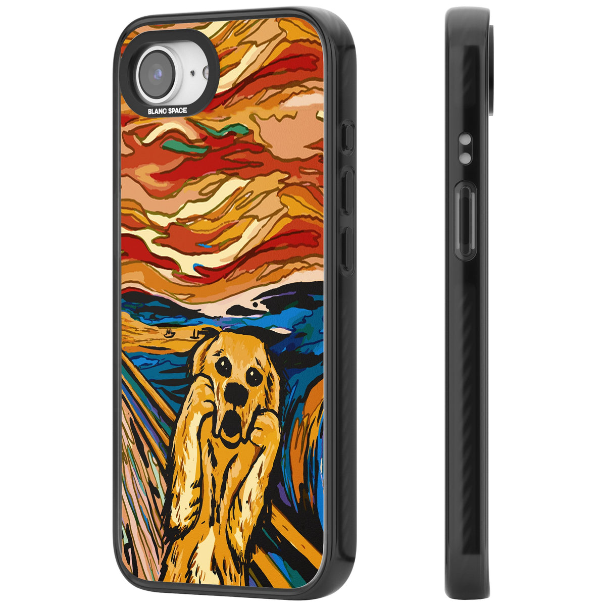 The Bark iPhone 16e / iPhone 17e Impact Black Phone Case side