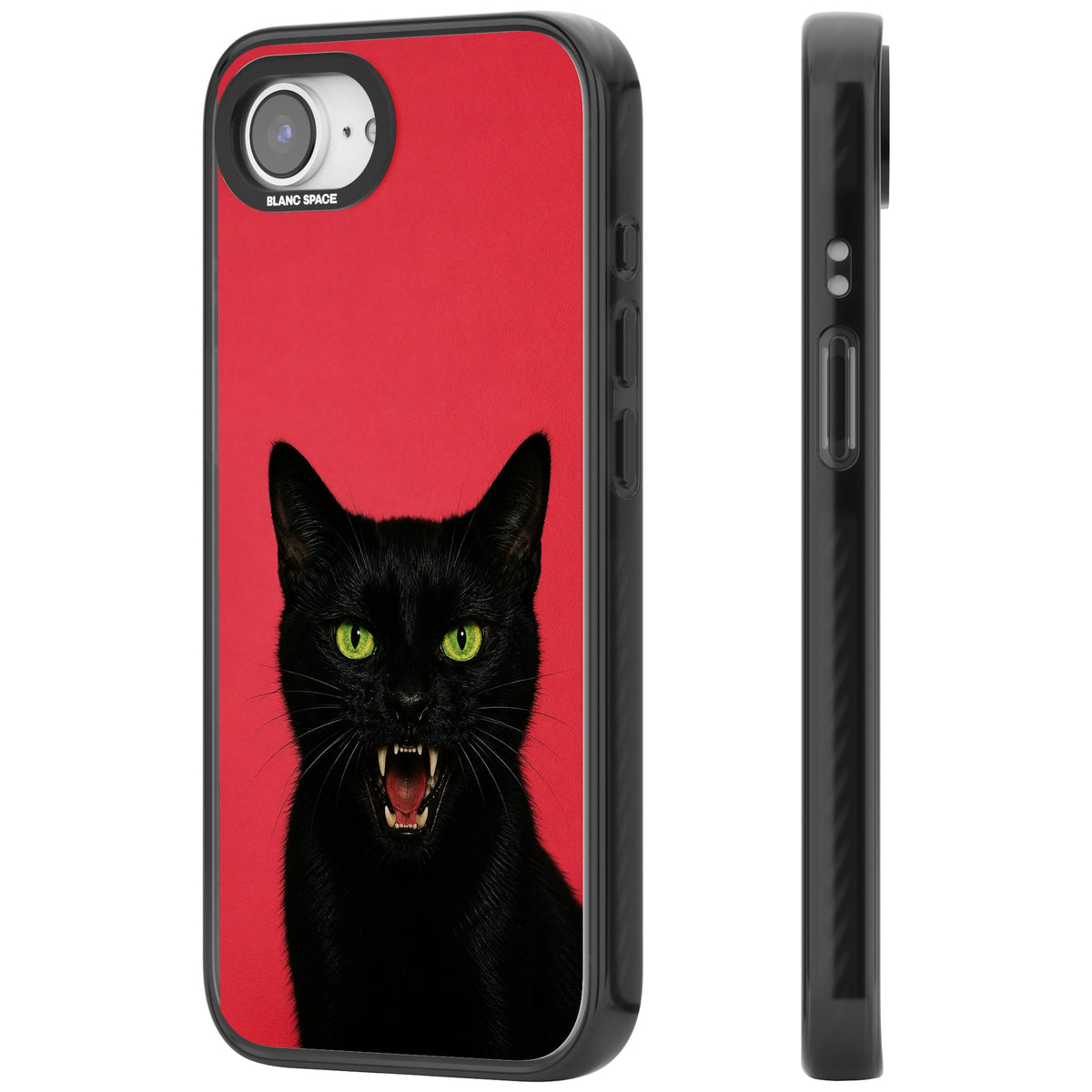 Hissin' Baddie iPhone 16e / iPhone 17e Impact Black Phone Case side