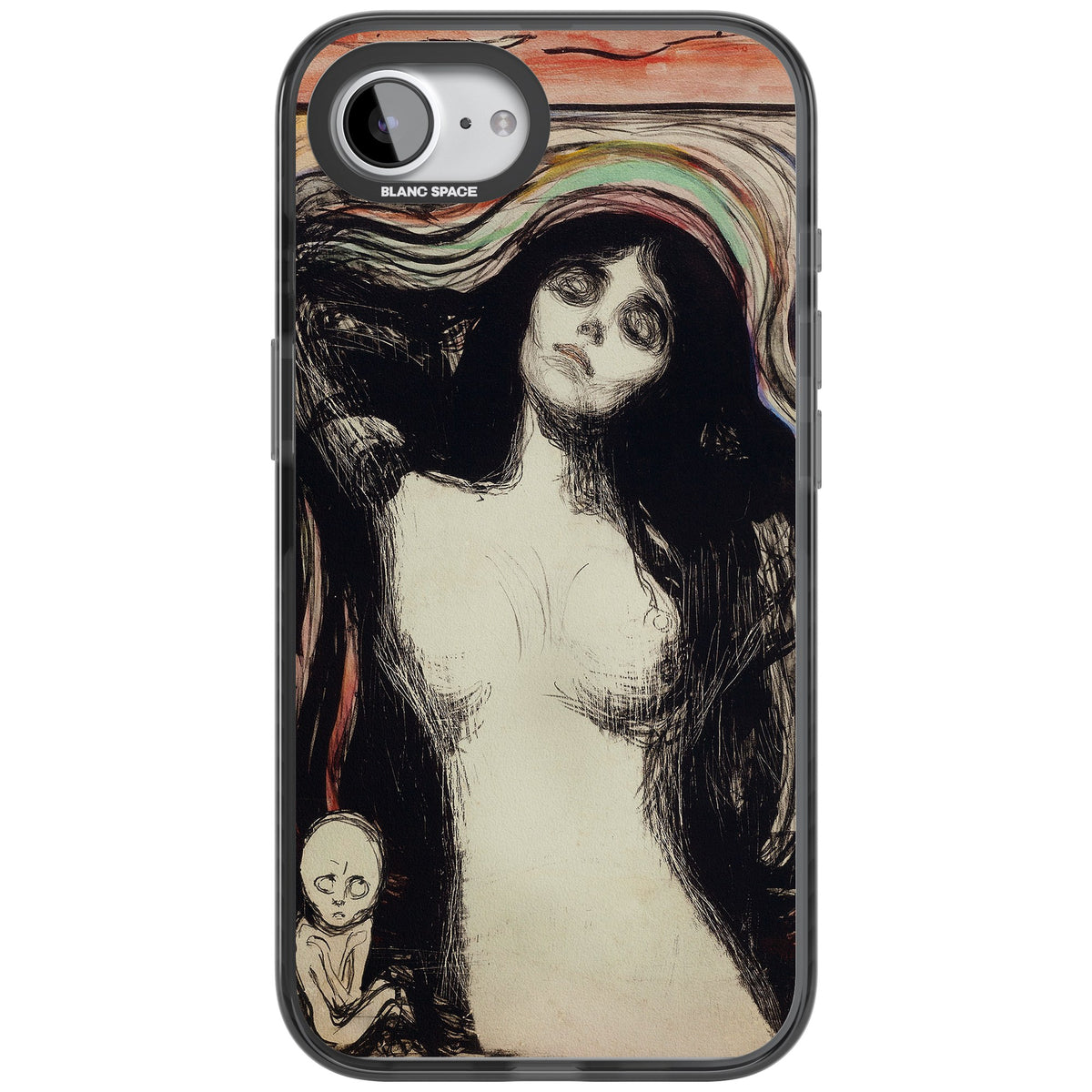 Madonna iPhone 16e / iPhone 17e Impact Black Phone Case front