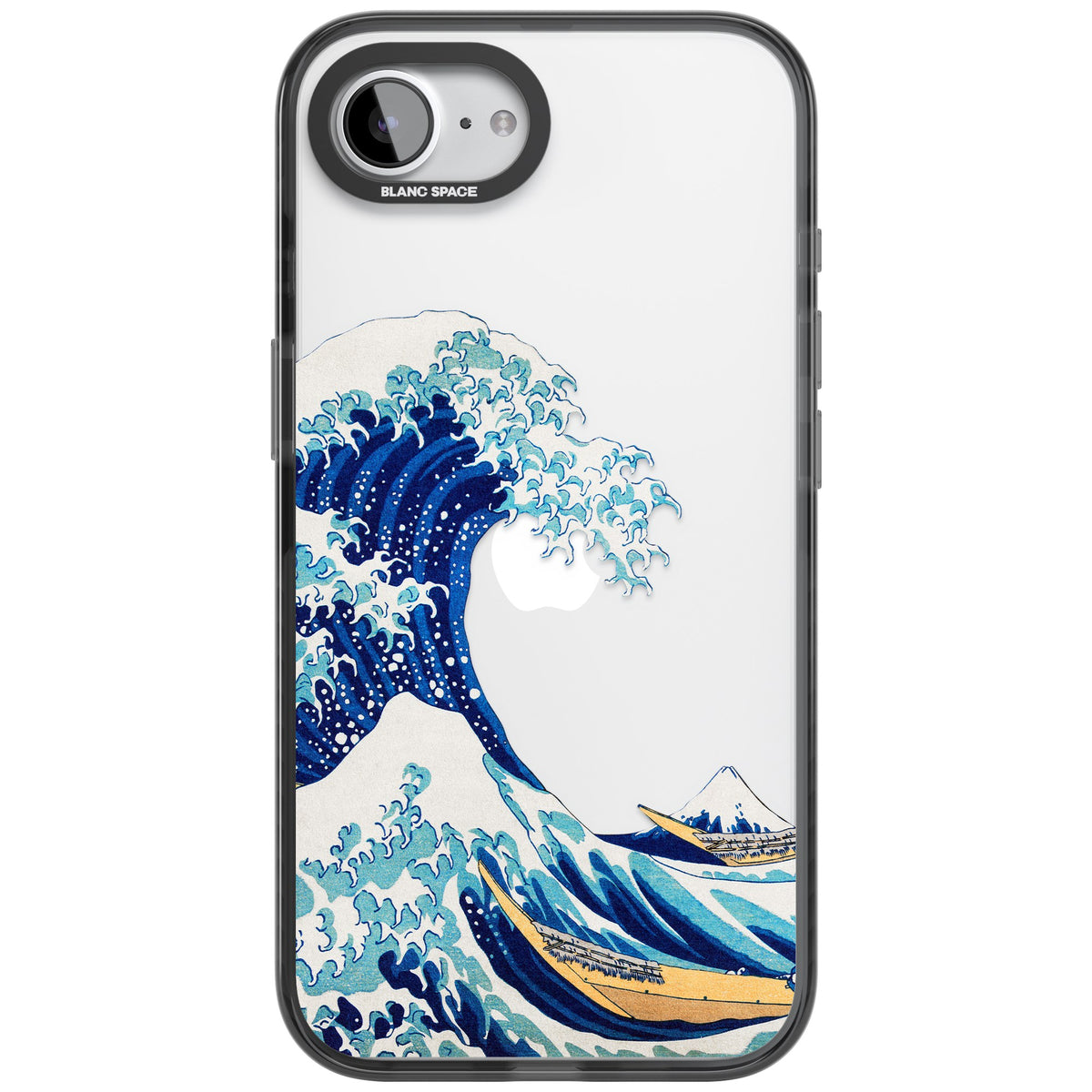 The Great Wave Of Kanagawa iPhone 16e / iPhone 17e Impact Black Phone Case front