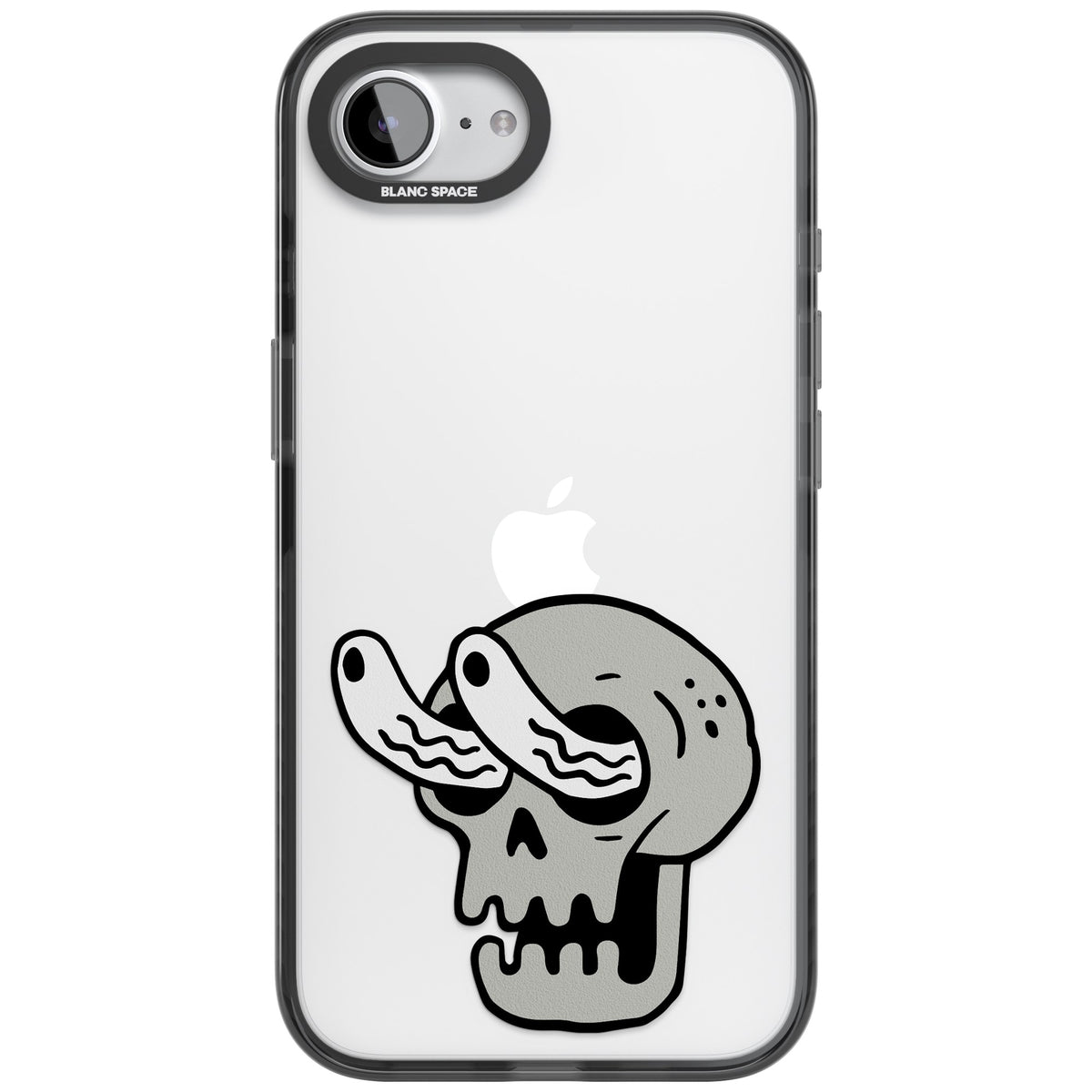 Skull Eyes iPhone 16e / iPhone 17e Impact Black Phone Case front