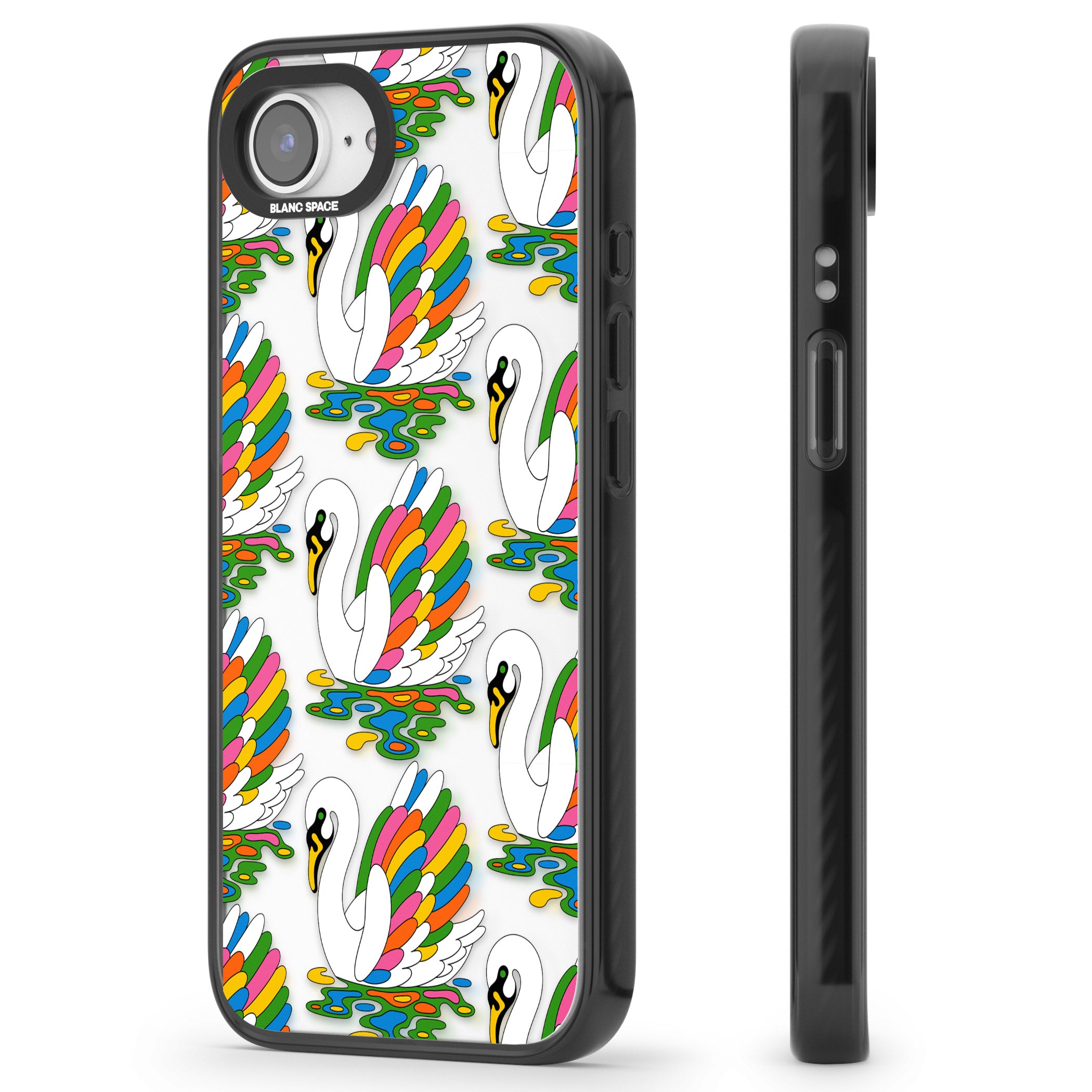 Colourful Swan Pattern