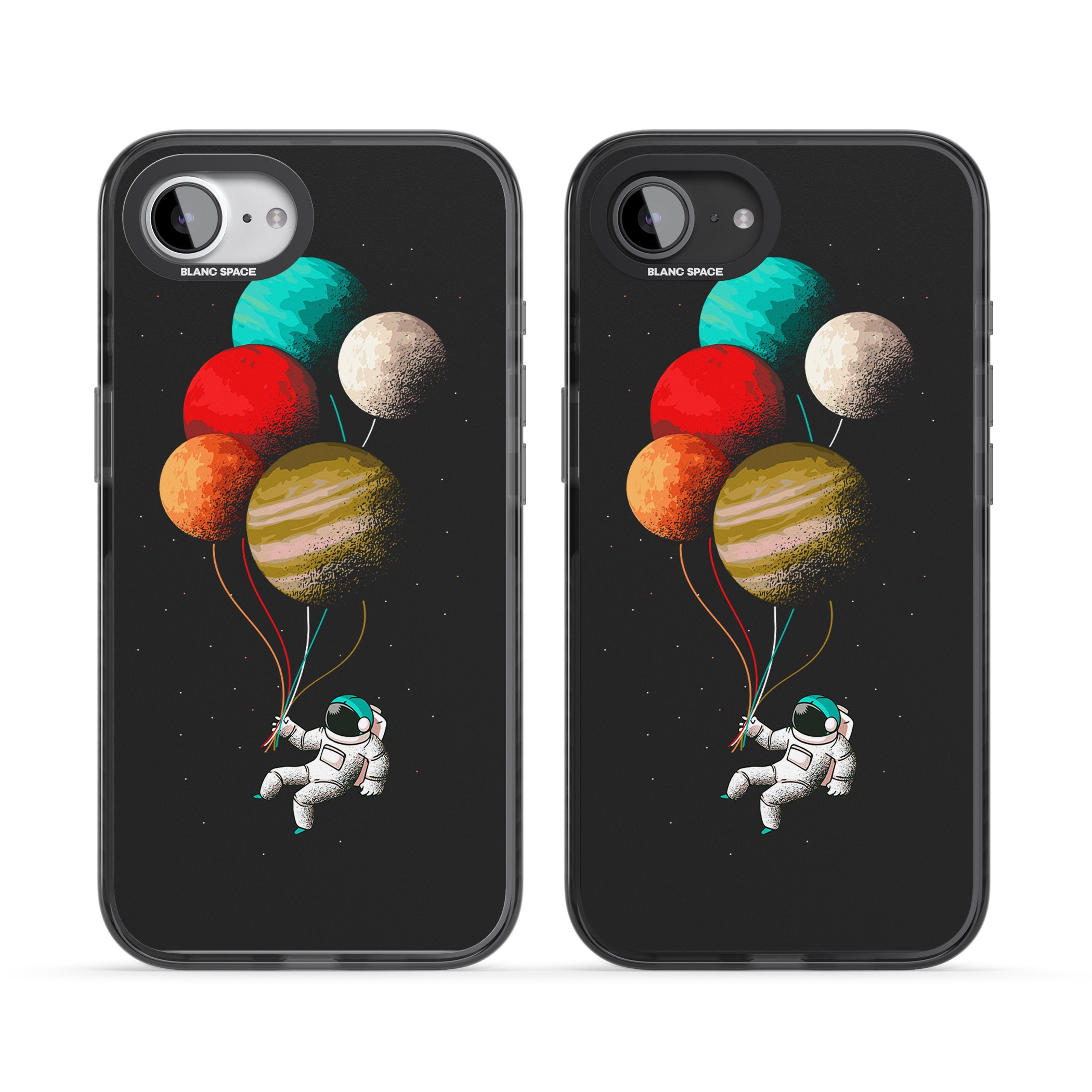 Astronaut Balloon Planets