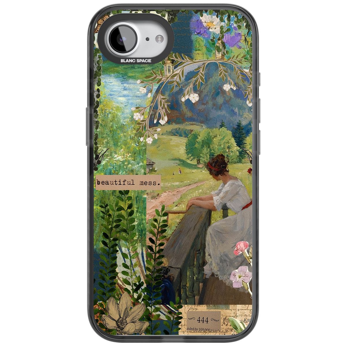 Beautiful Mess iPhone 16e / iPhone 17e Impact Black Phone Case front