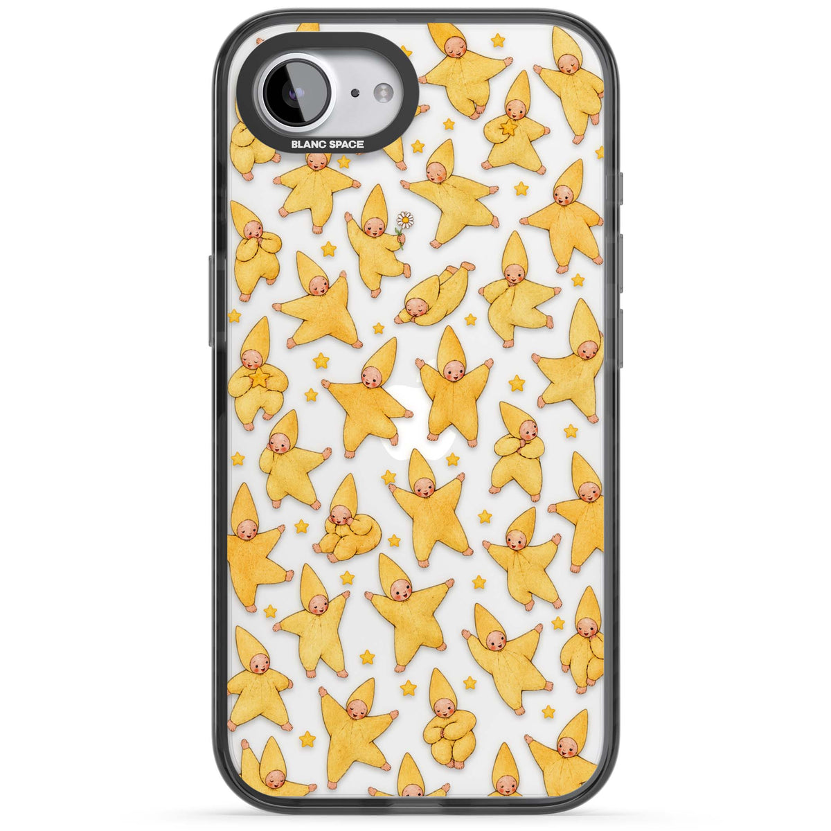 Dancing Star Babies for her iPhone case | Black Impact case for iPhone 16e, iPhone 17e