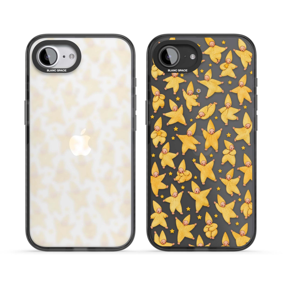 Dancing Star Babies for her iPhone case | Black Impact case for iPhone 16e, iPhone 17e