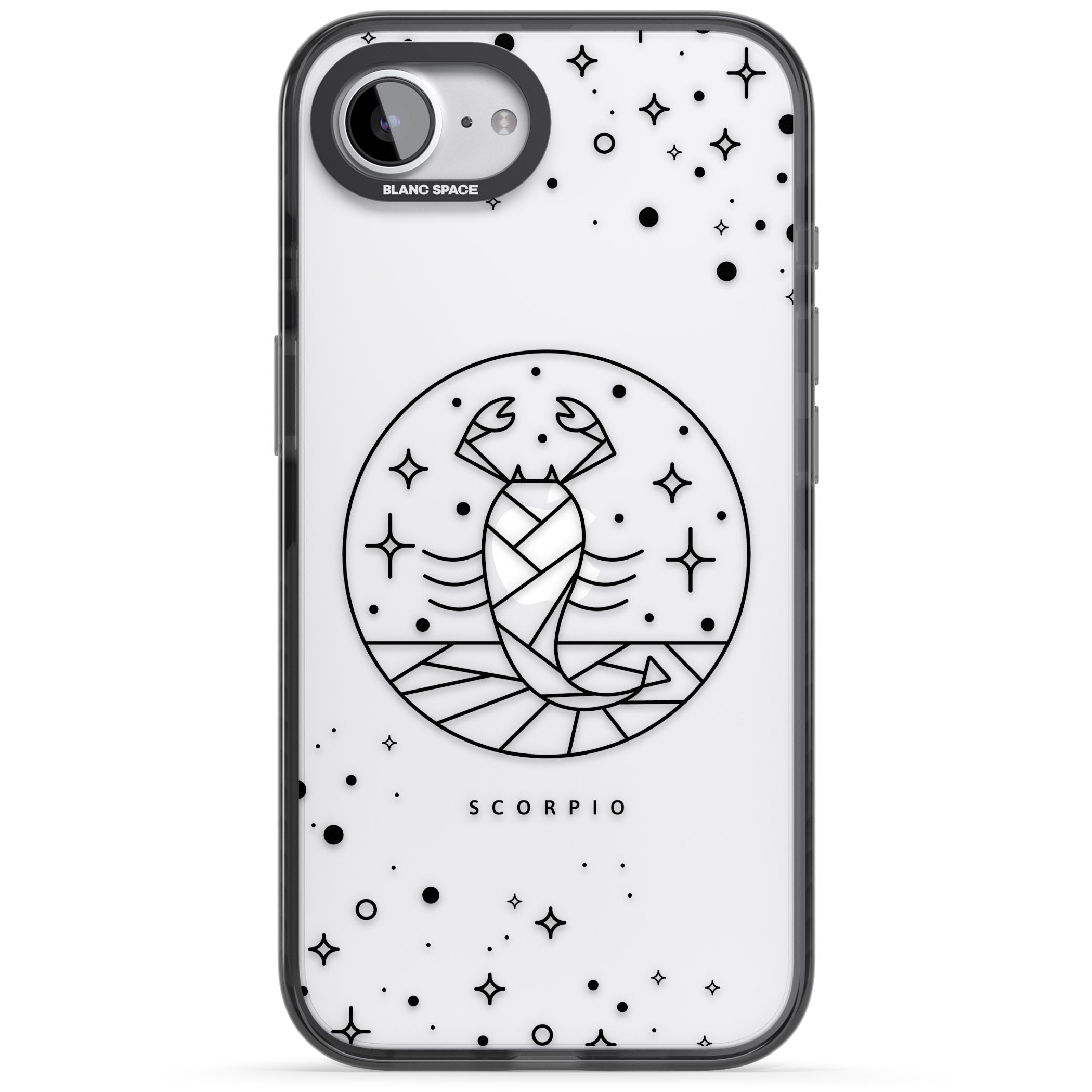 Scorpio Emblem Cosmic Design