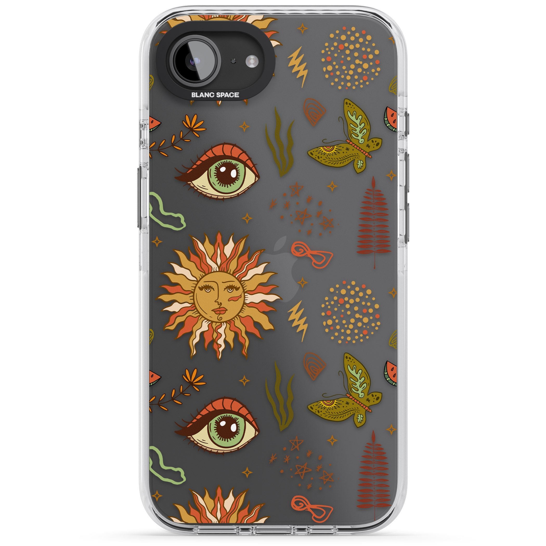 Boho Celestial Sun & Eye Pattern