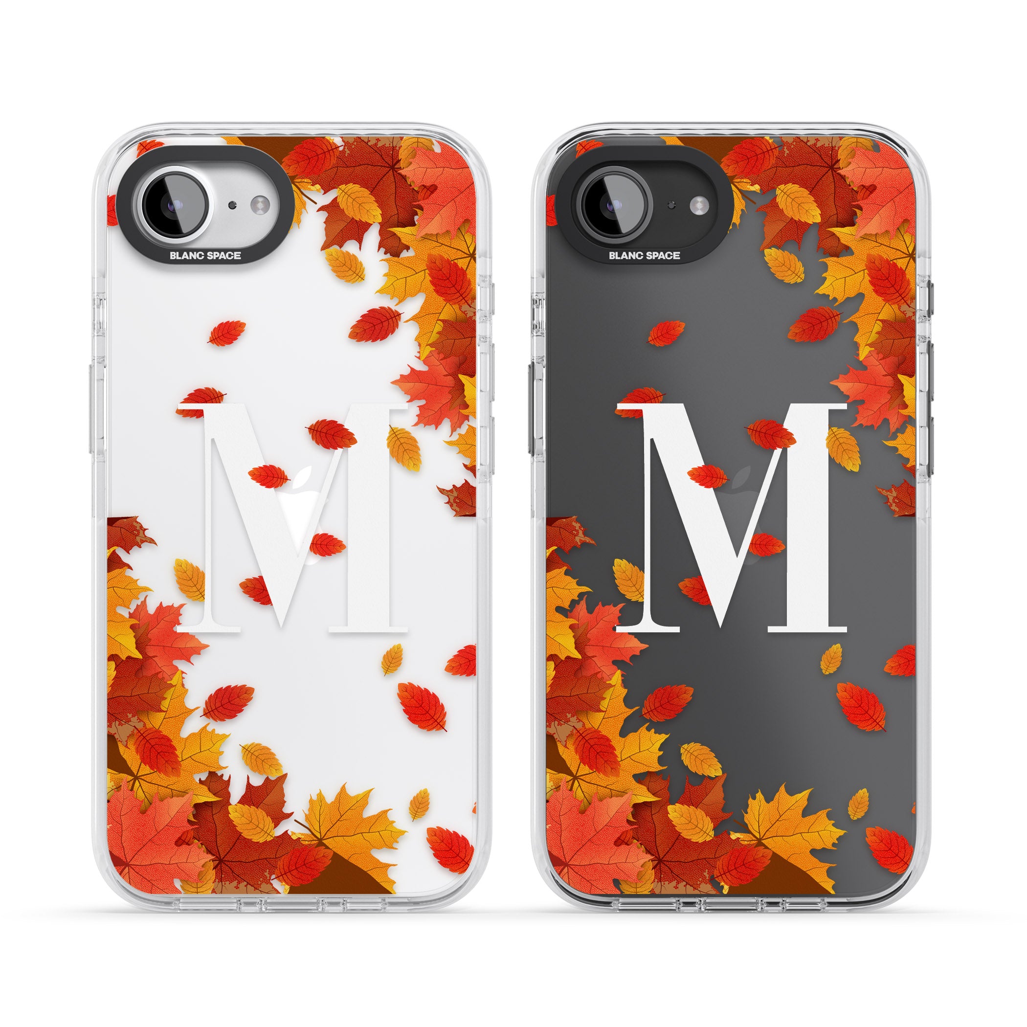 Personalised Autumn Leaves Monogram