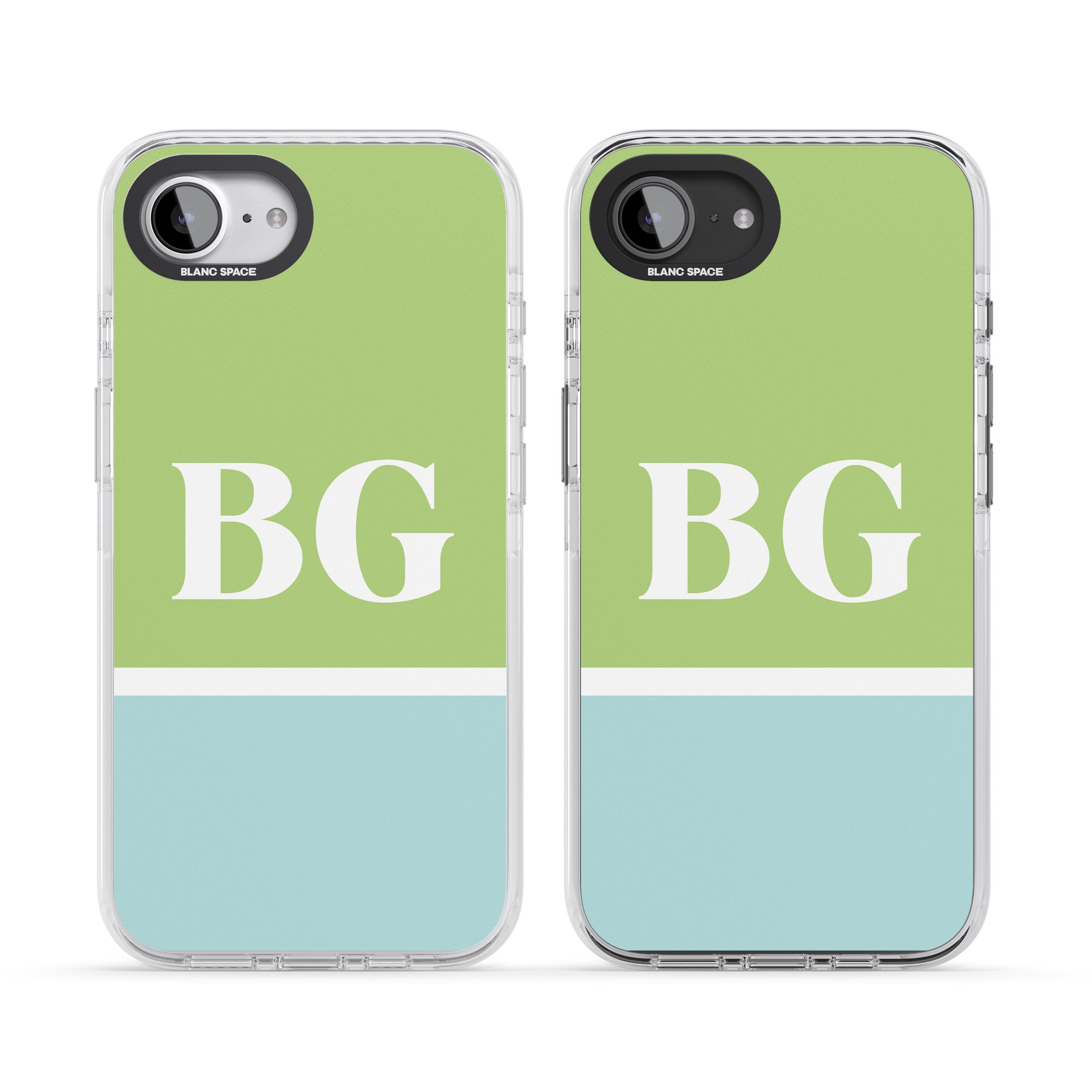 Personalised Colorblock: Green & Turquoise