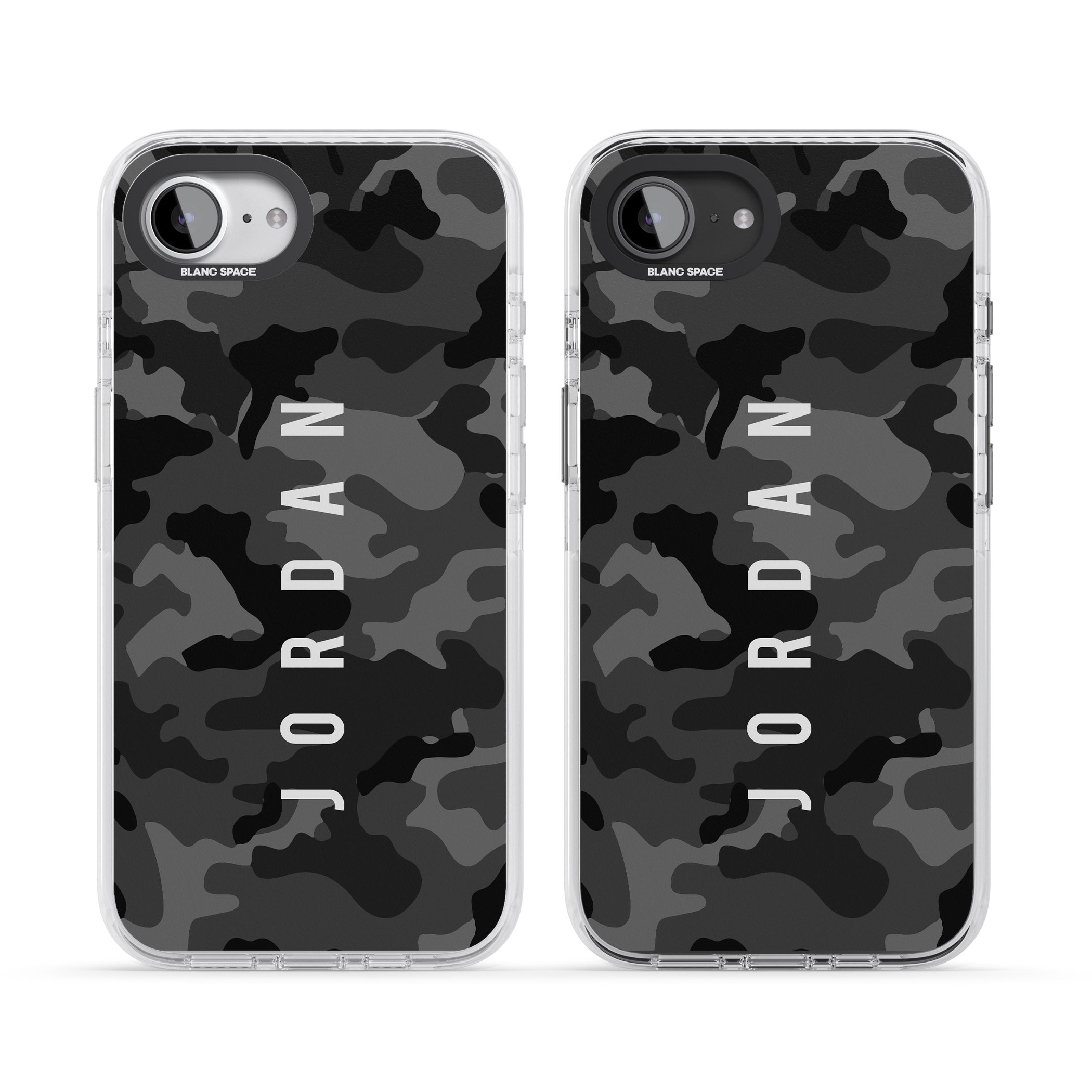 Personalised Black Camouflage Name