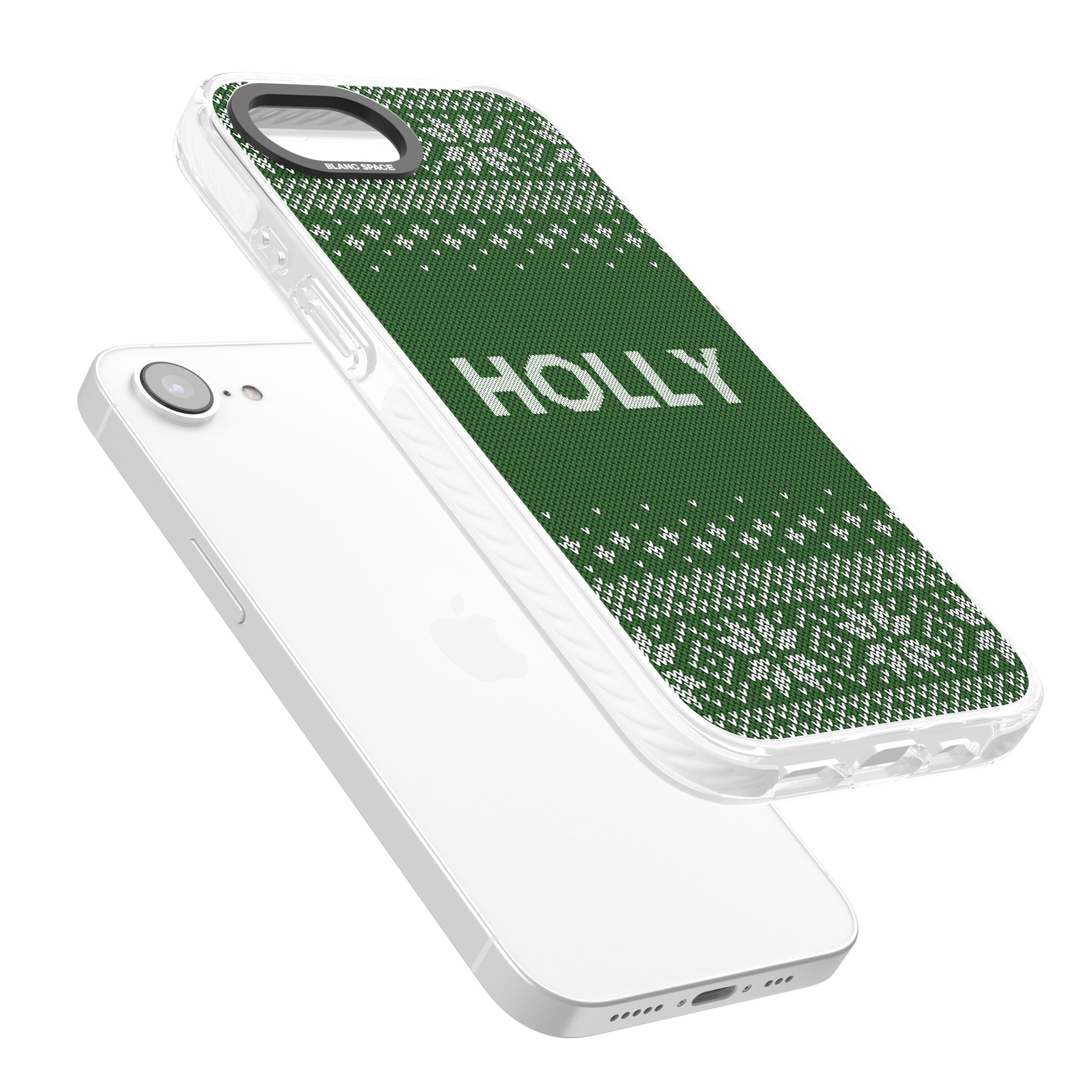 Personalised Green Christmas Knit