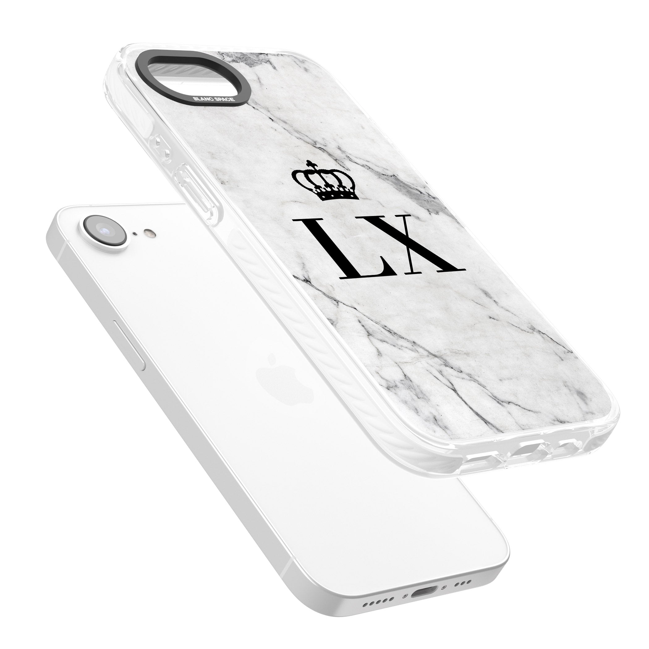 Personalised Initial Crown Marble